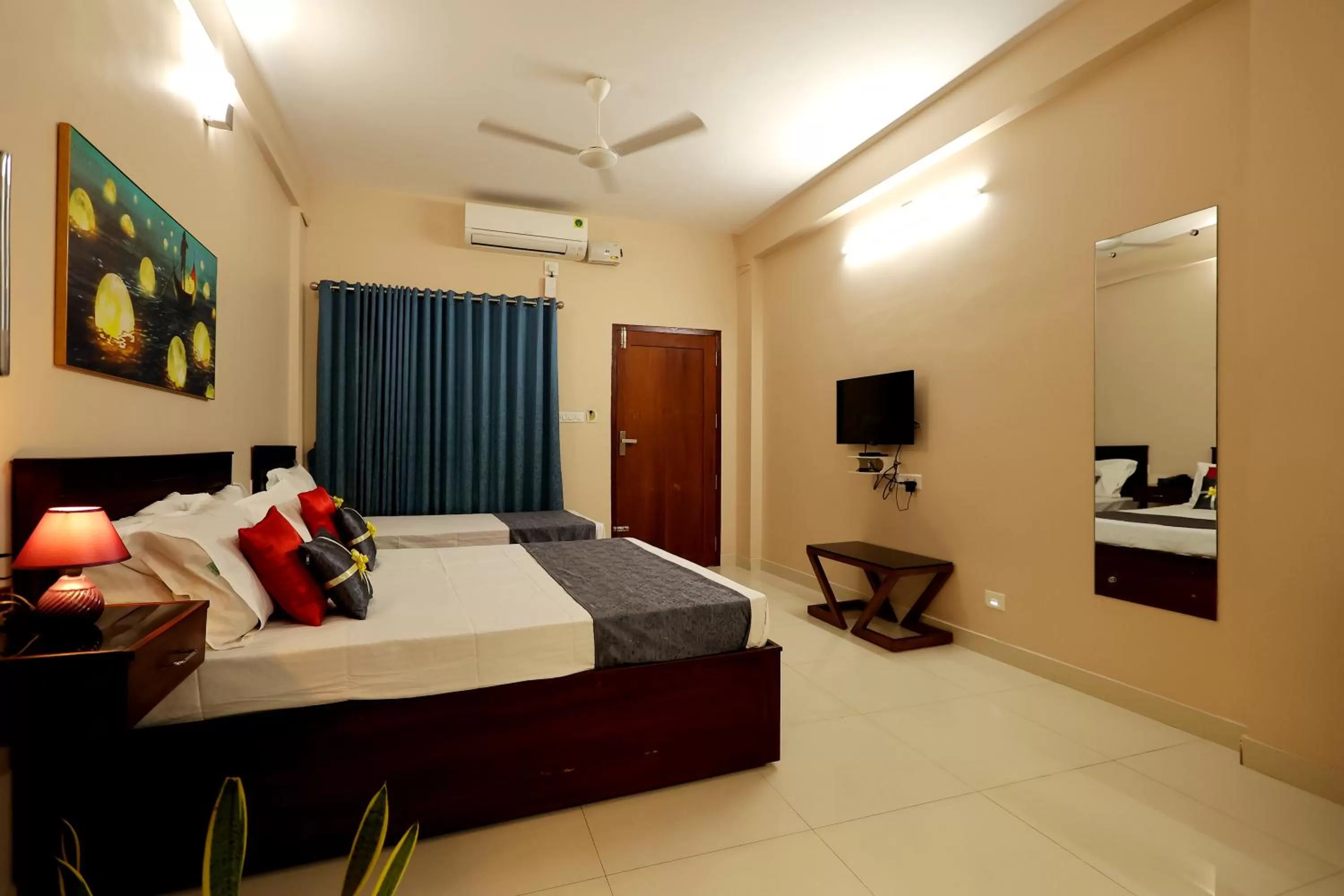 Bed in Isha Residency