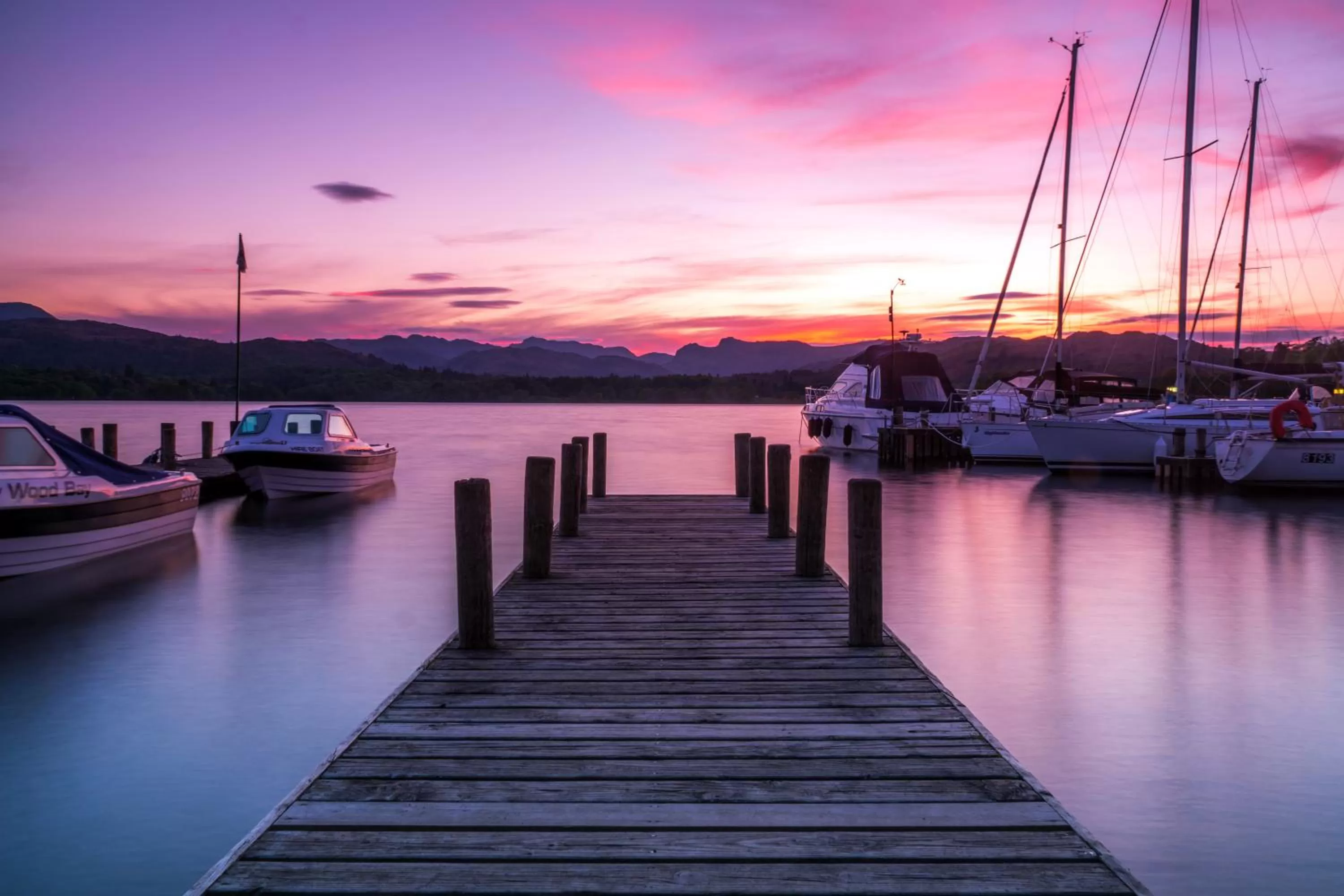 Lake view in Low Wood Bay