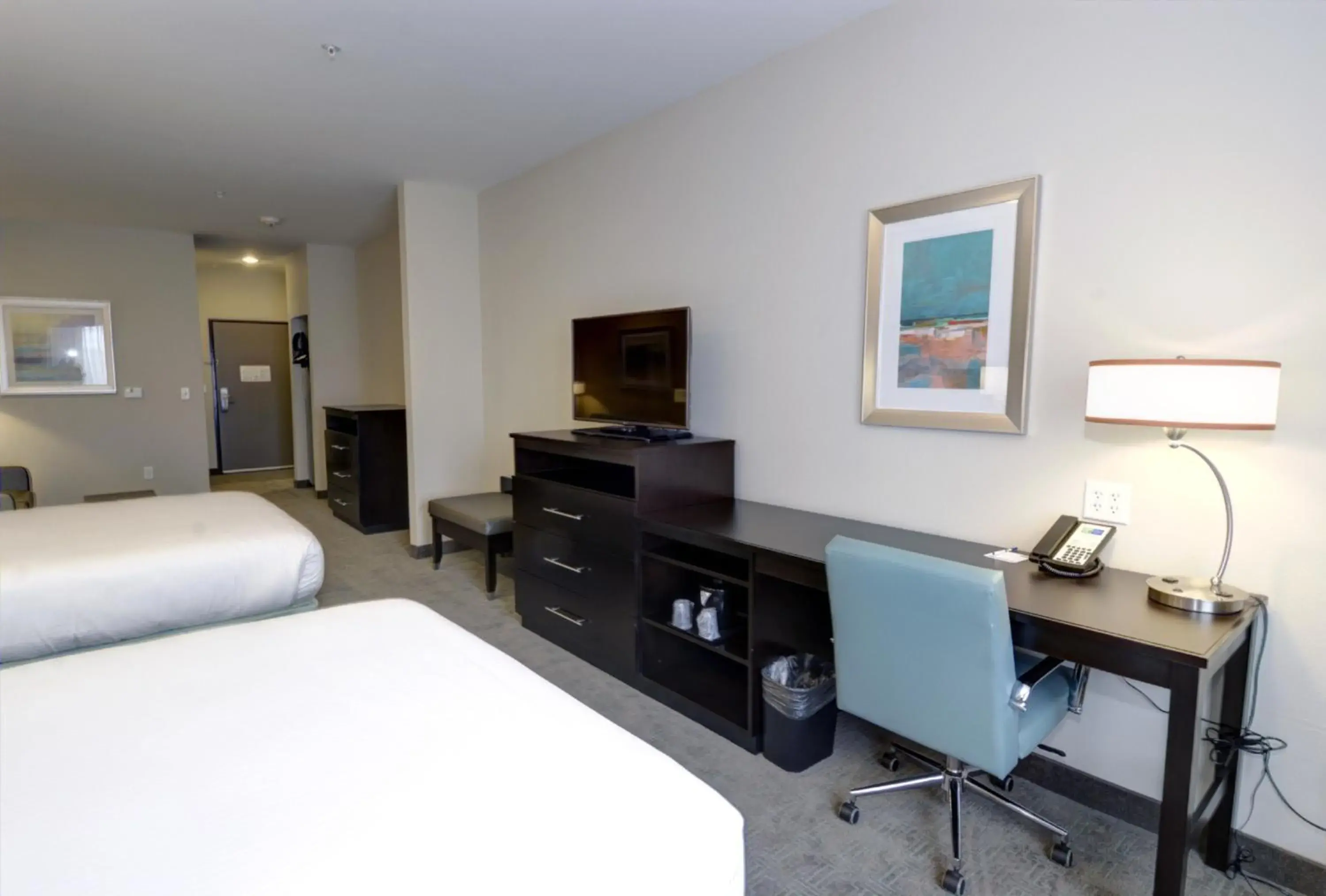 Queen Room with Two Queen Beds - Hearing Accessible in Holiday Inn Express & Suites Austin South, an IHG Hotel