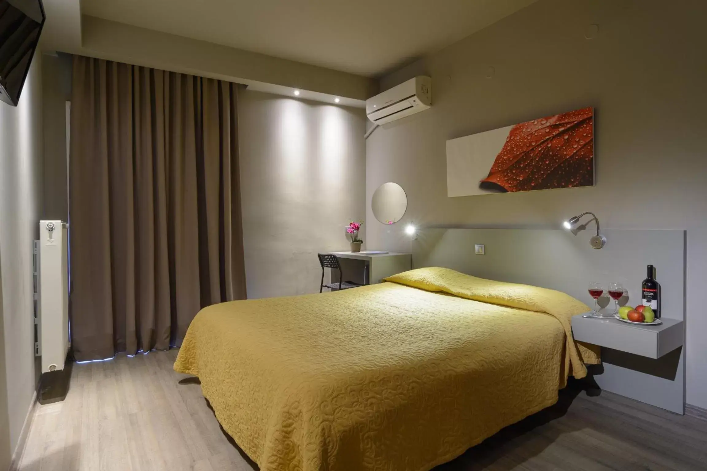 Bedroom, Bed in Vergina Hotel