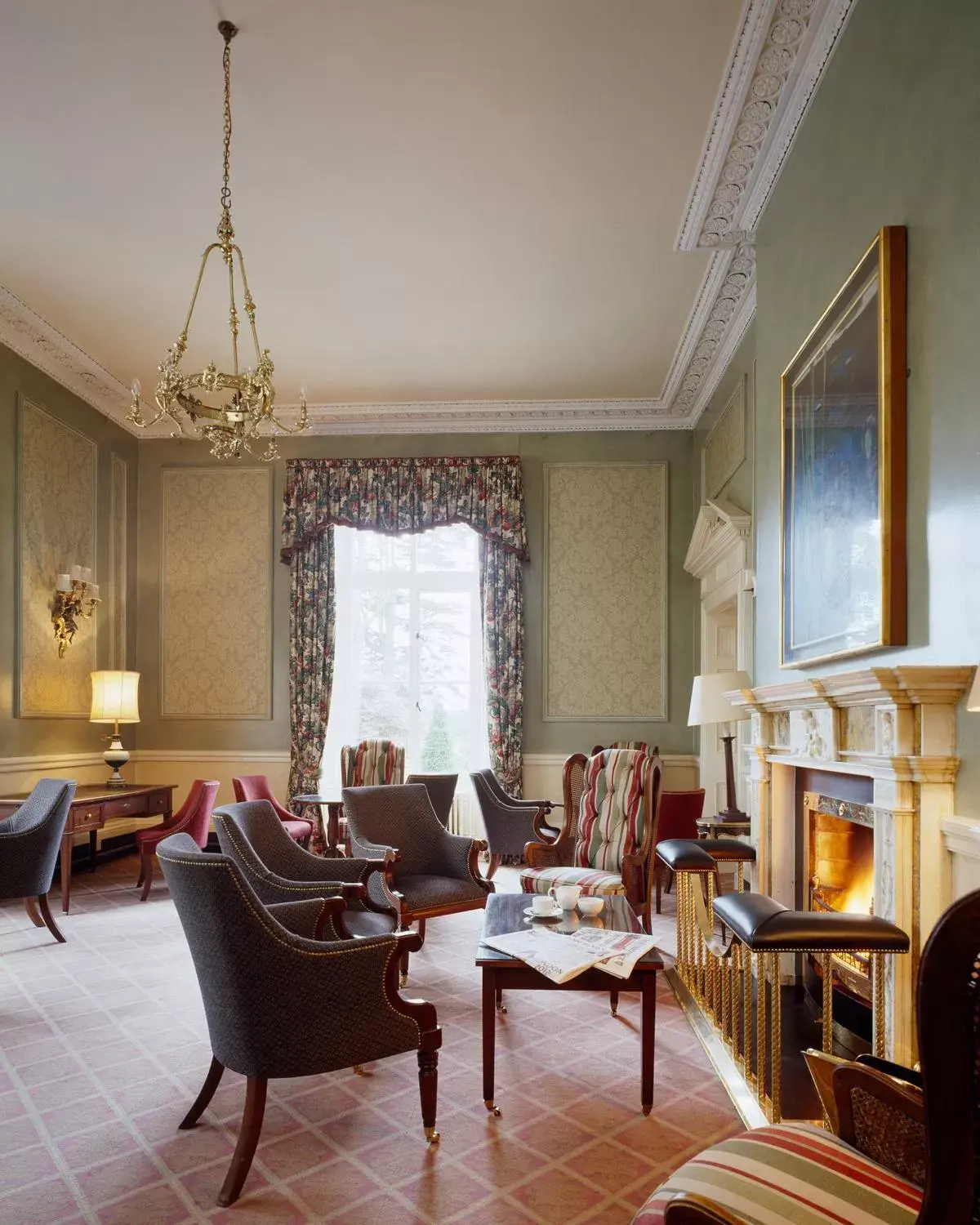 Library, Seating Area in Ballymascanlon Hotel and Golf Resort