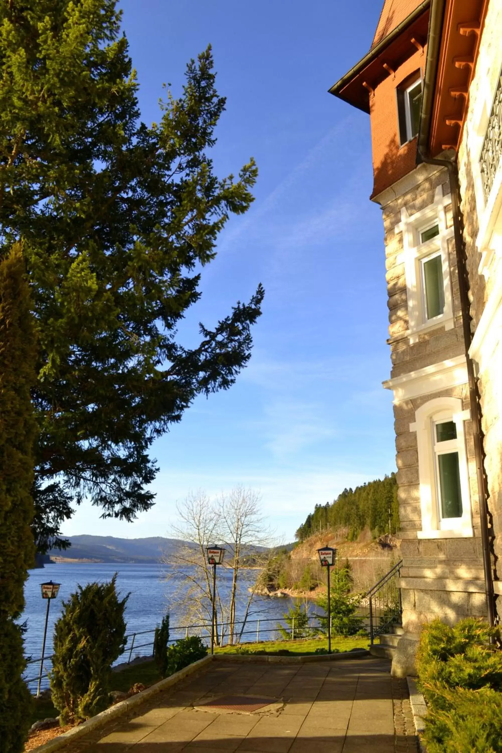 Facade/entrance in Seehotel Hubertus