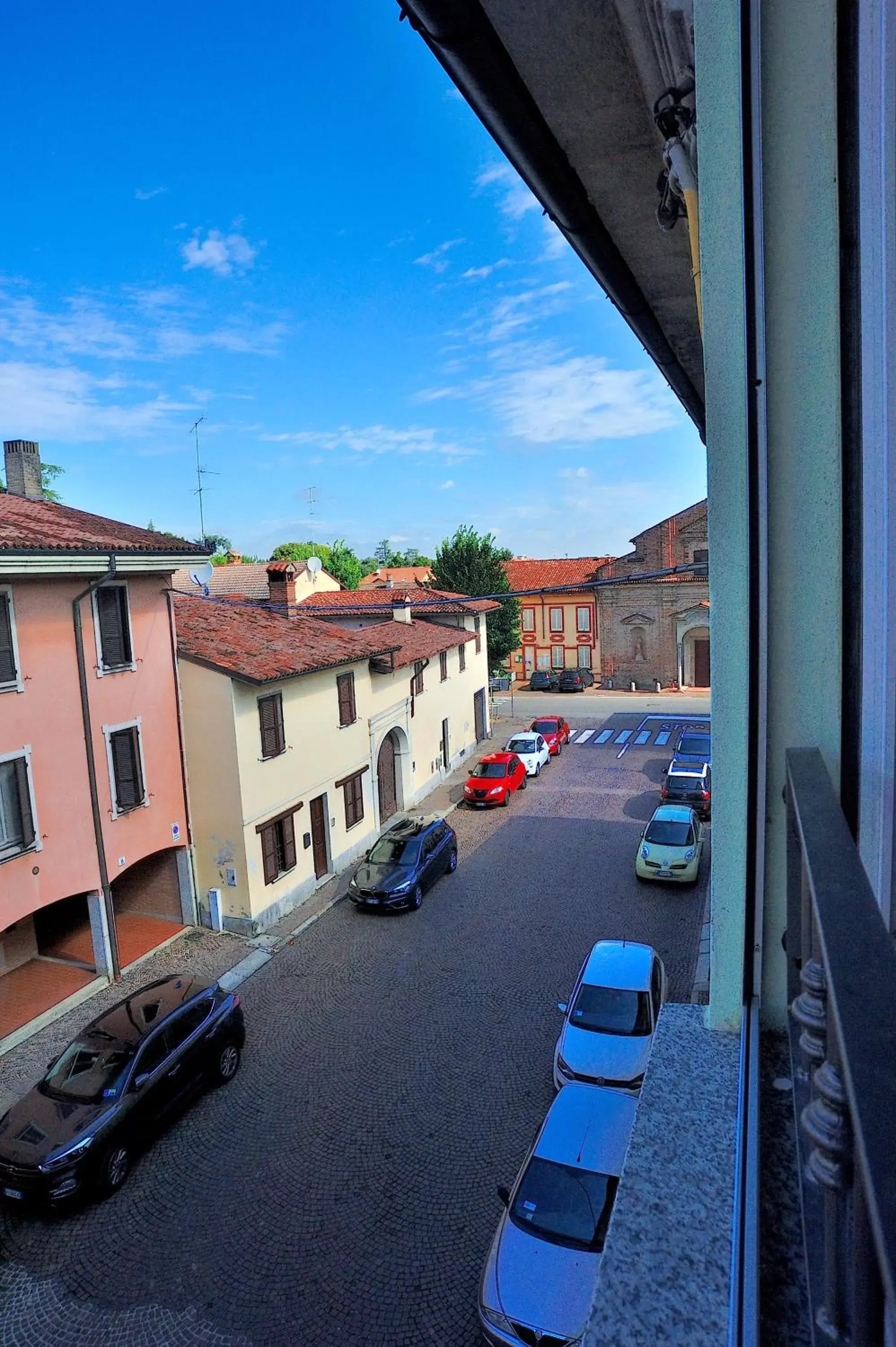 Street view, Balcony/Terrace in Bed & Breakfast Sforza 19