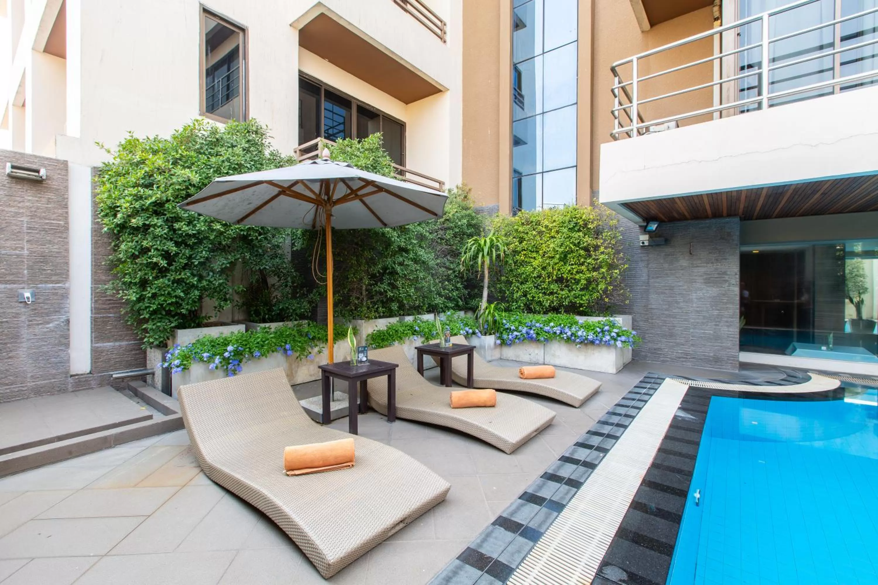 Balcony/Terrace in Mida Hotel Don Mueang Airport