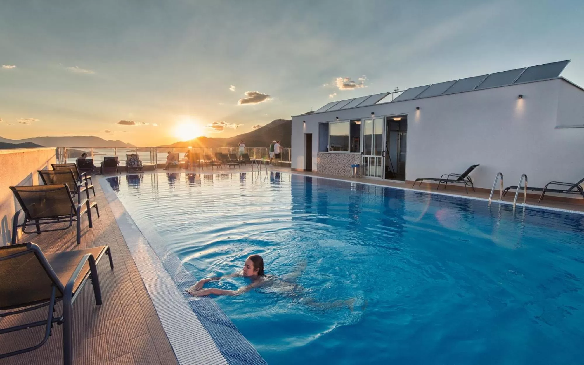 Swimming pool in Hotel Jadran Neum