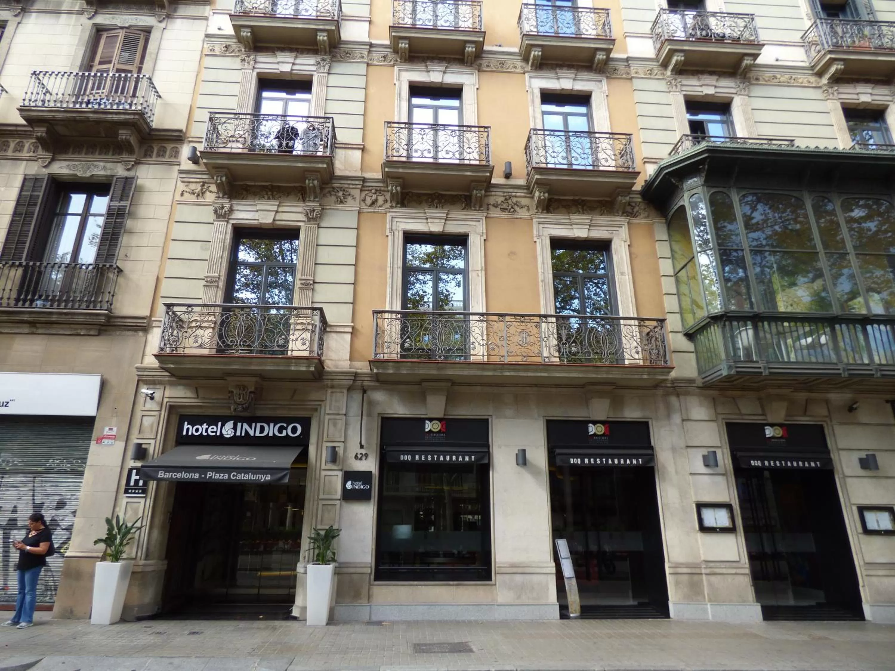 Property building in Hotel Indigo Barcelona - Plaza Catalunya 4Sup by IHG