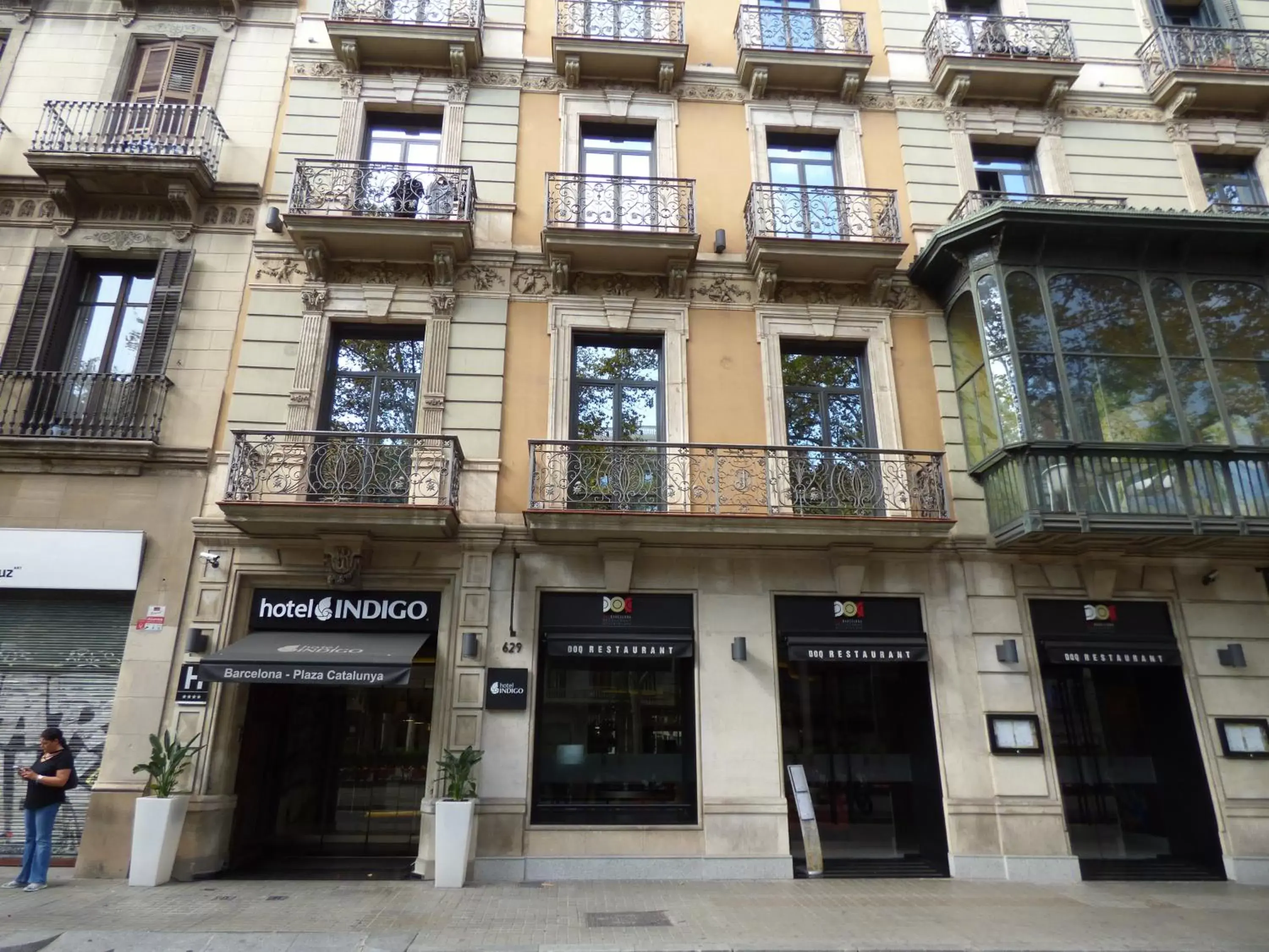 Property Building in Hotel Indigo Barcelona - Plaza Catalunya, an IHG Hotel