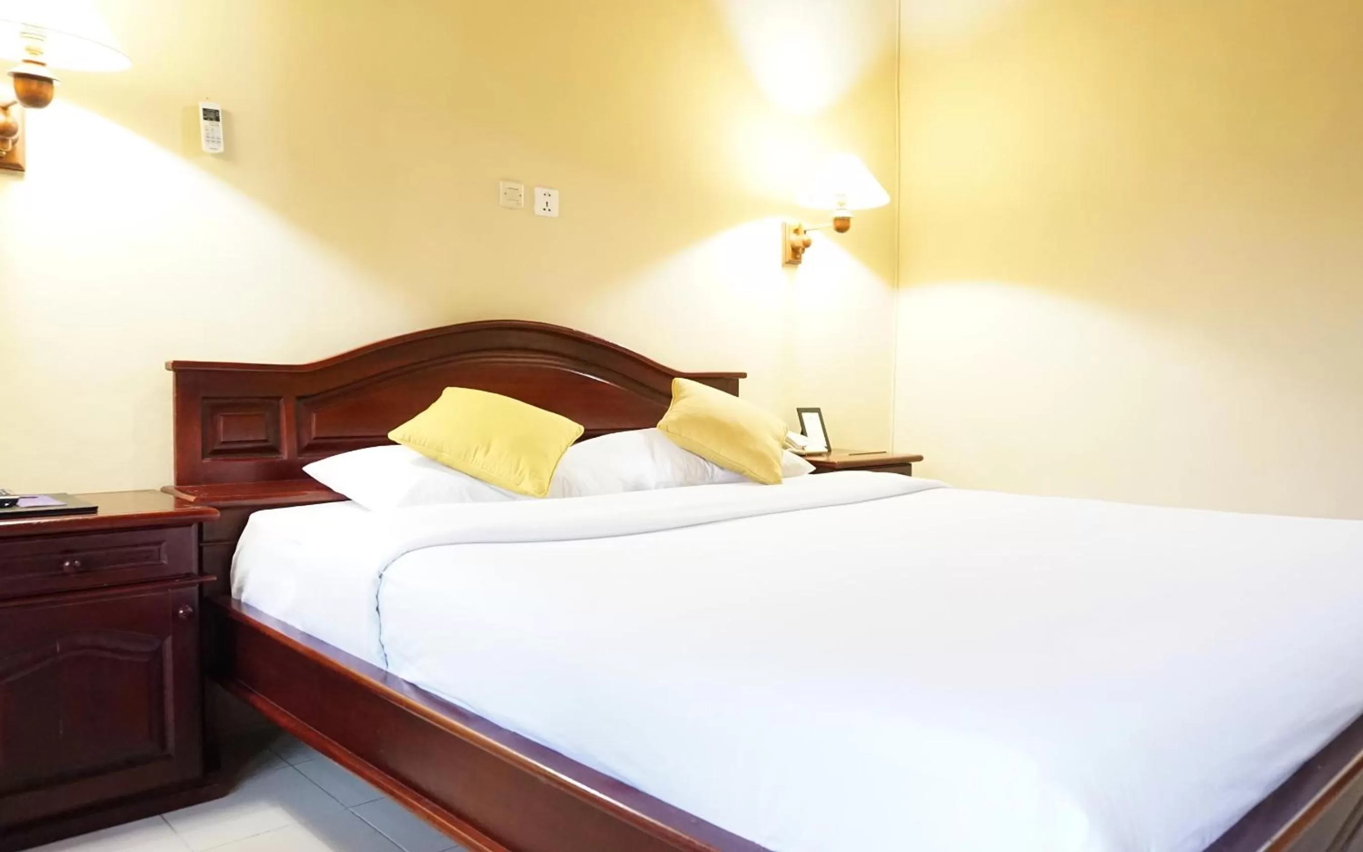 Bed in Masainn Hotel Kuta