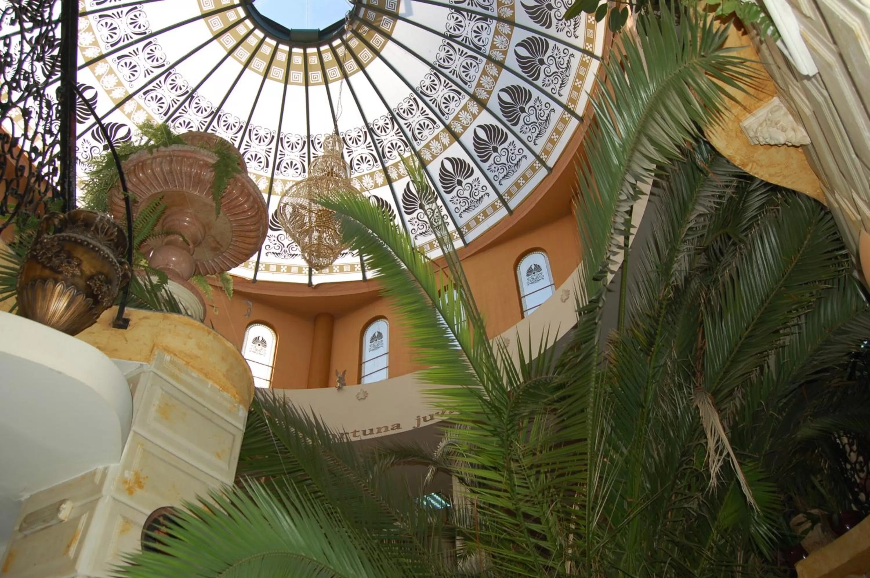 Decorative detail in Hotel Dobrudja