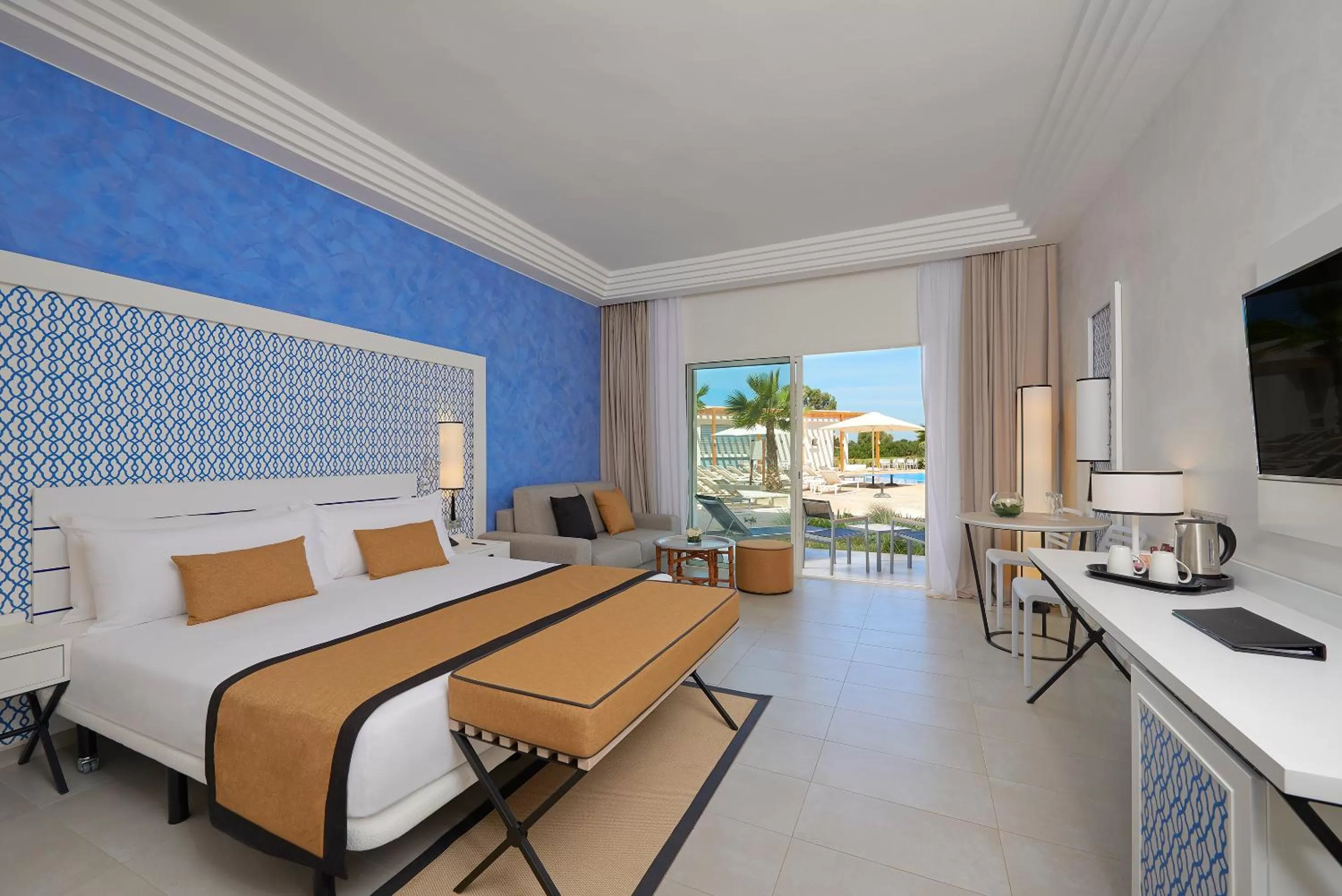 Bedroom, Bed in Radisson Blu Resort, Saidia Garden