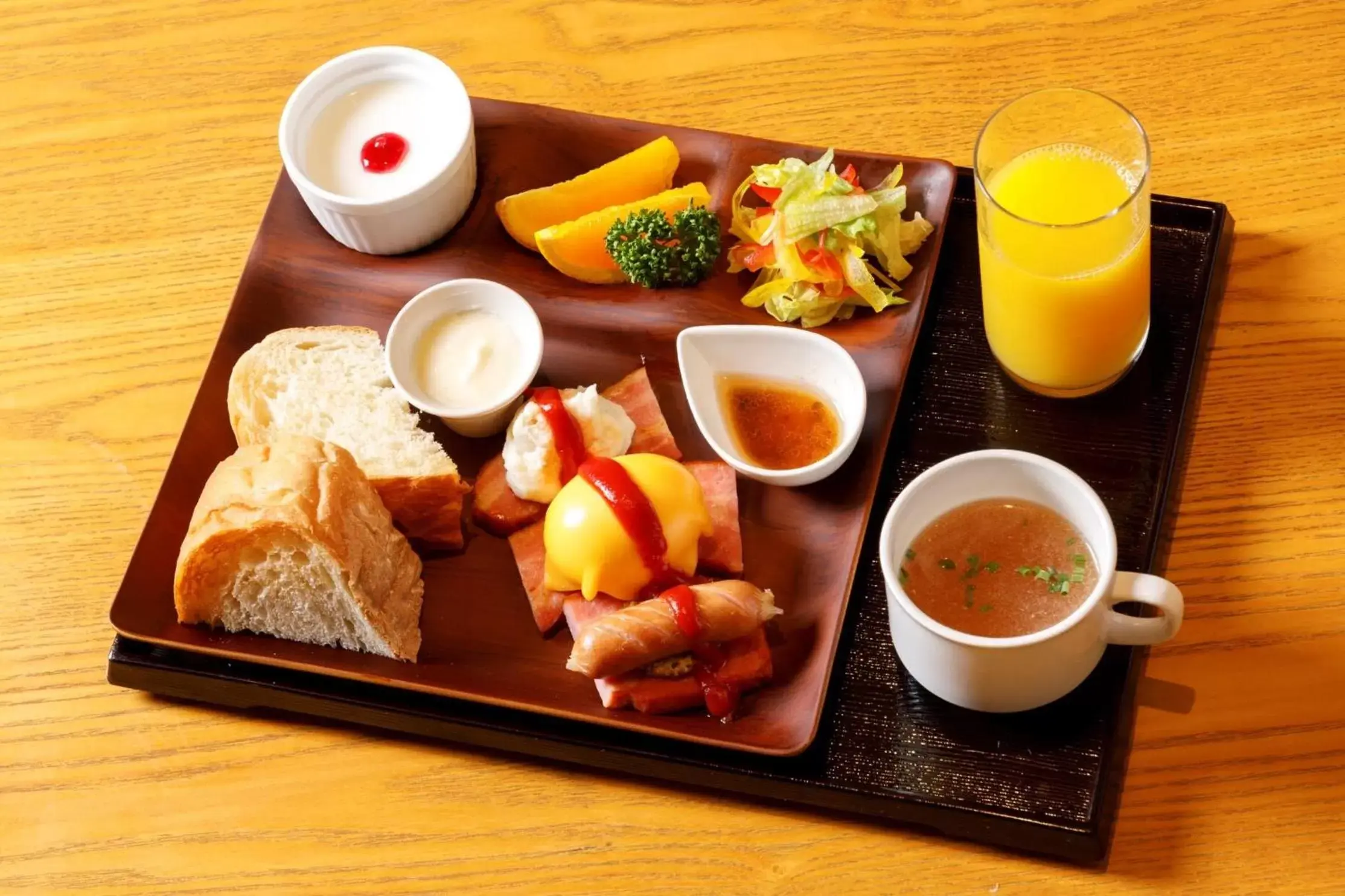 Breakfast in President Hotel Hakata