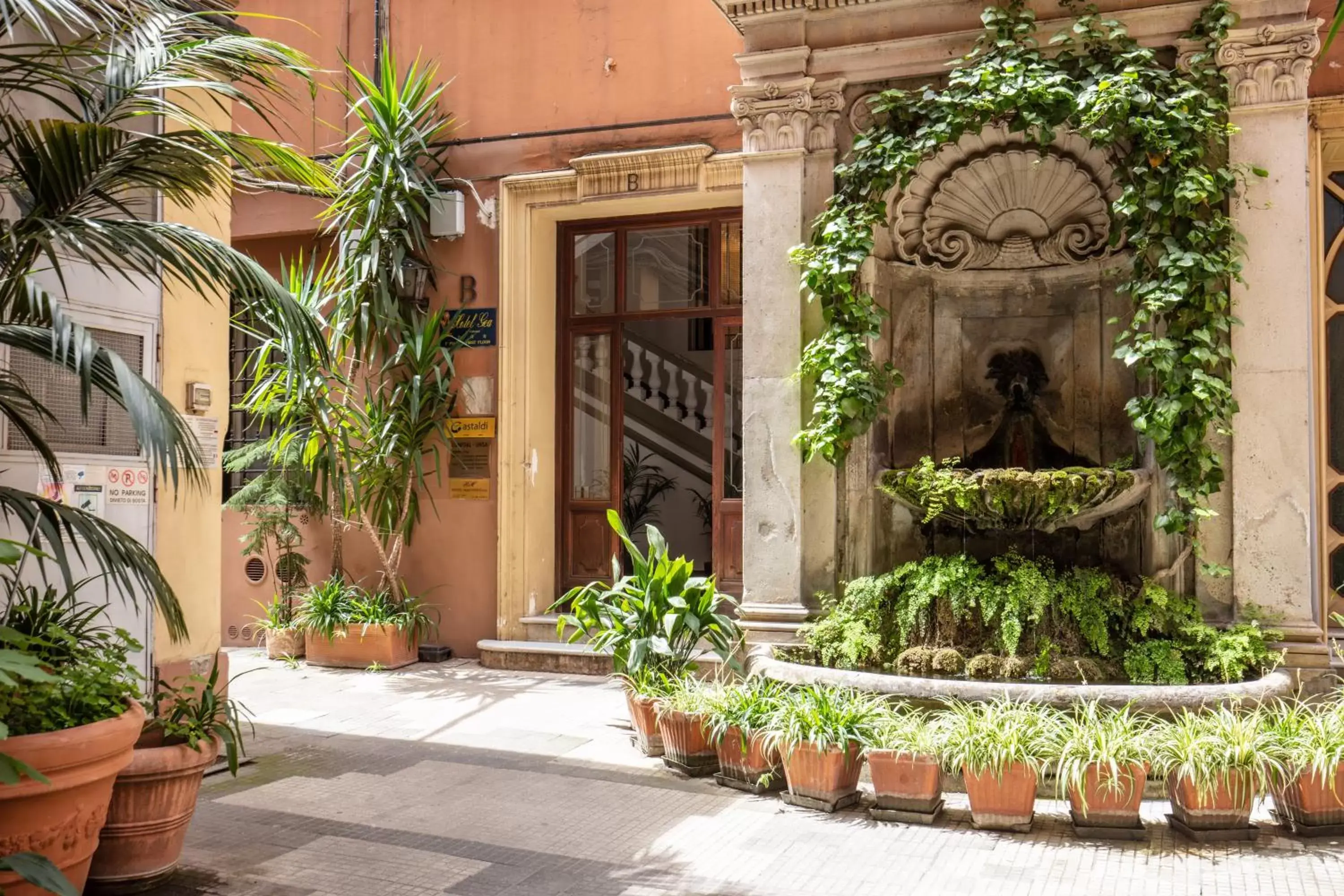 Facade/entrance in Hotel Gea Di Vulcano