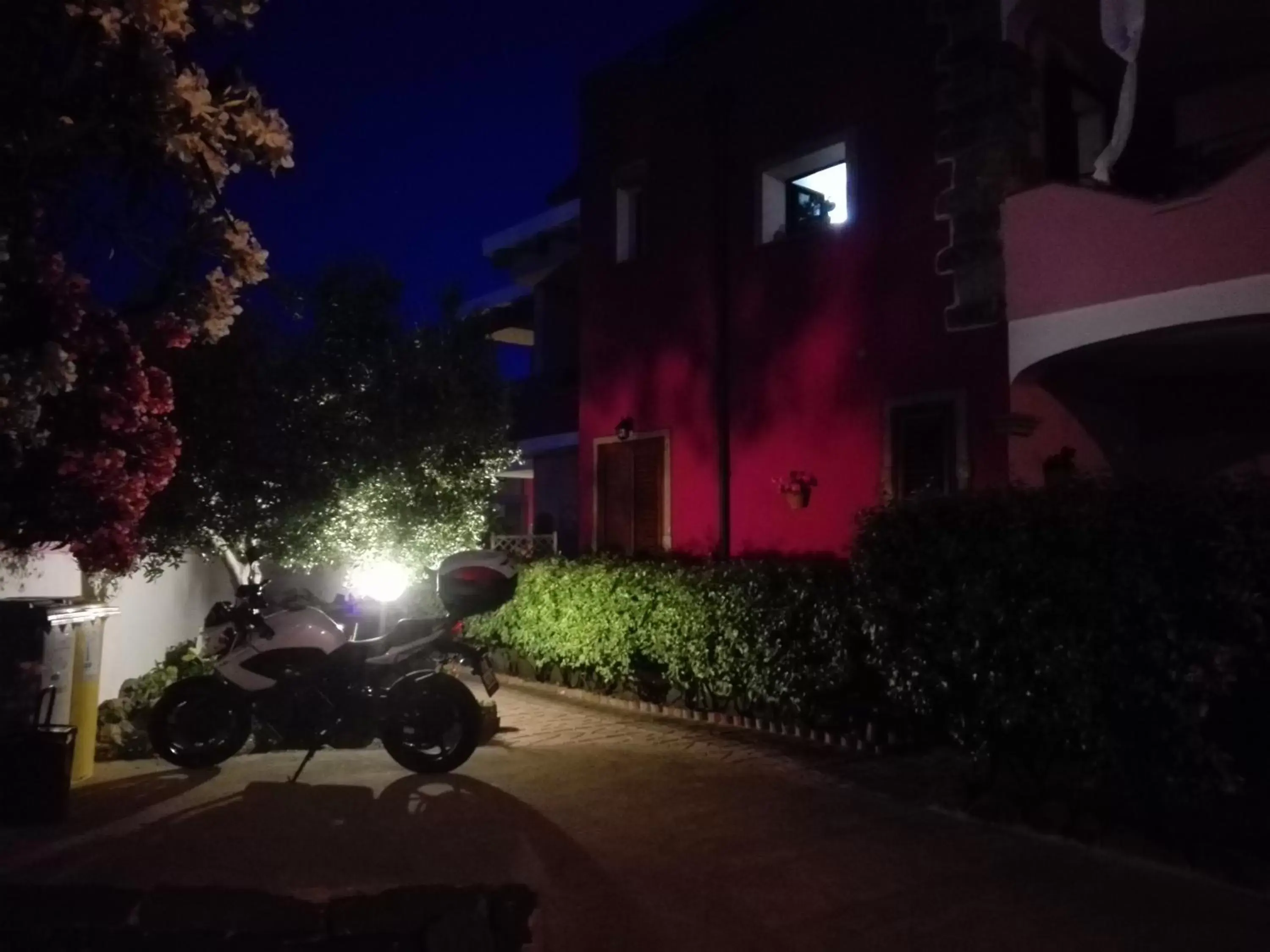 Night, Garden in La Fortezza casa vacanze & appartament