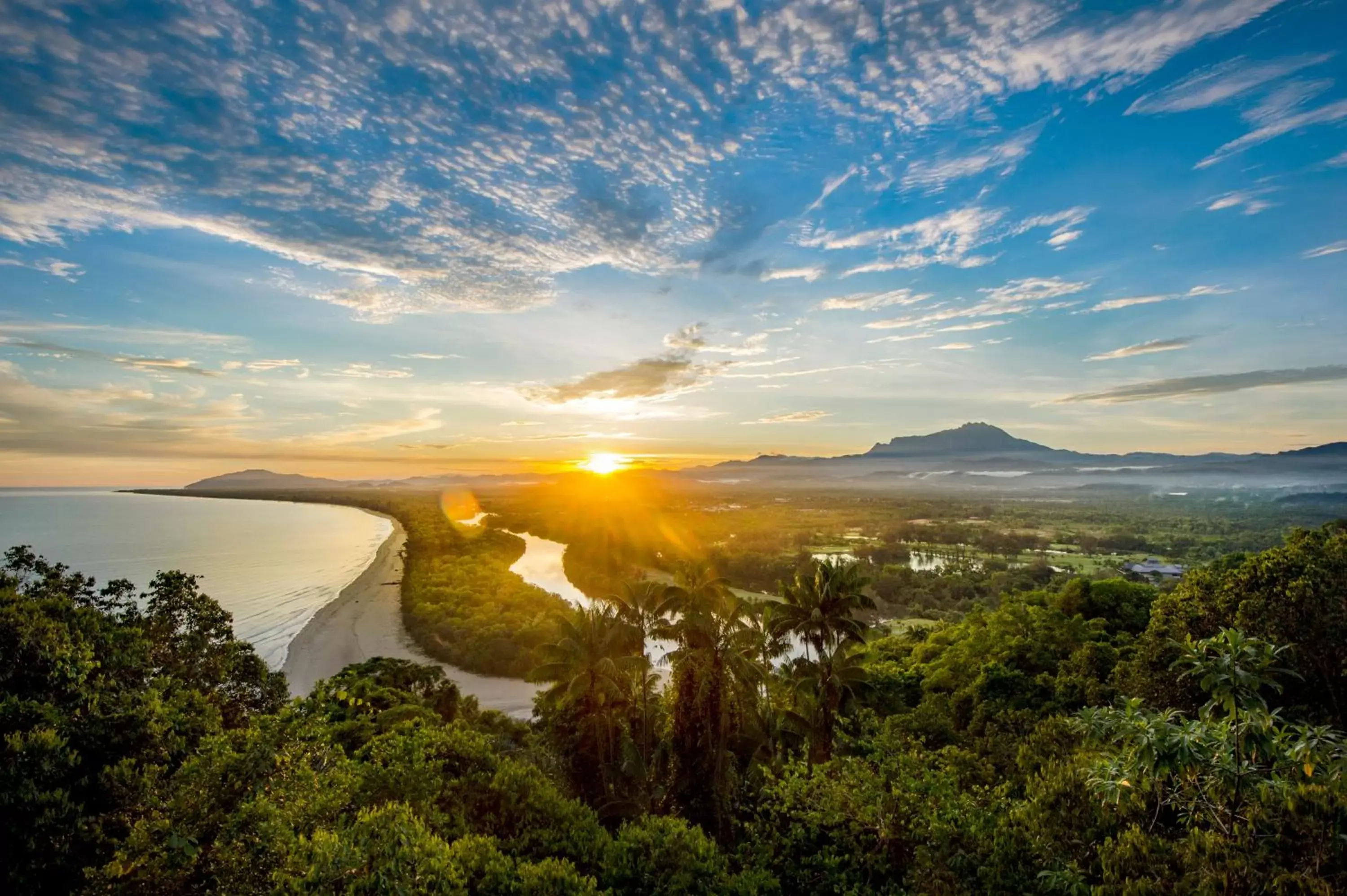 Day, Sunrise/Sunset in Shangri-La Rasa Ria, Kota Kinabalu