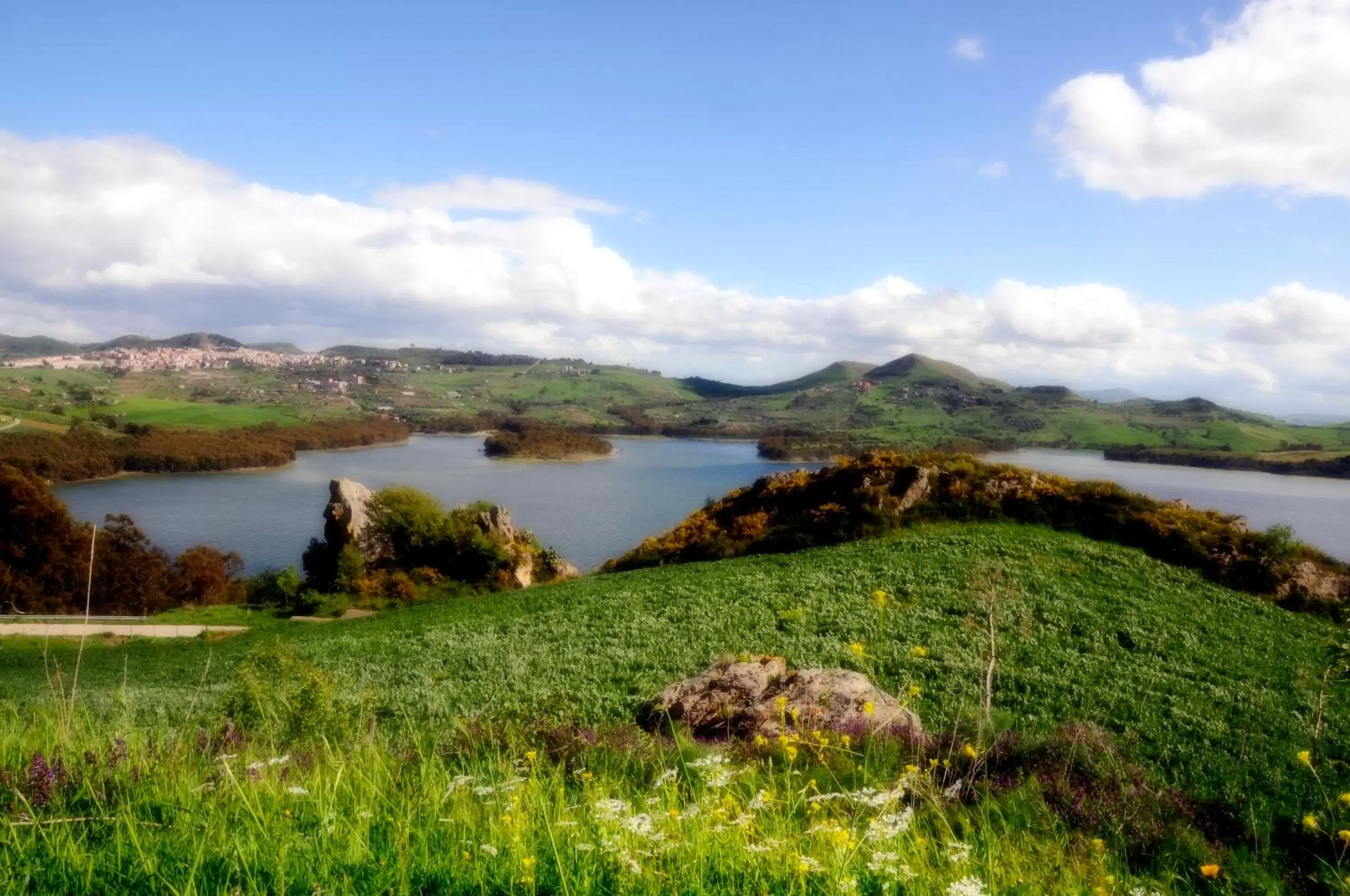 Natural Landscape in Oasi del Lago