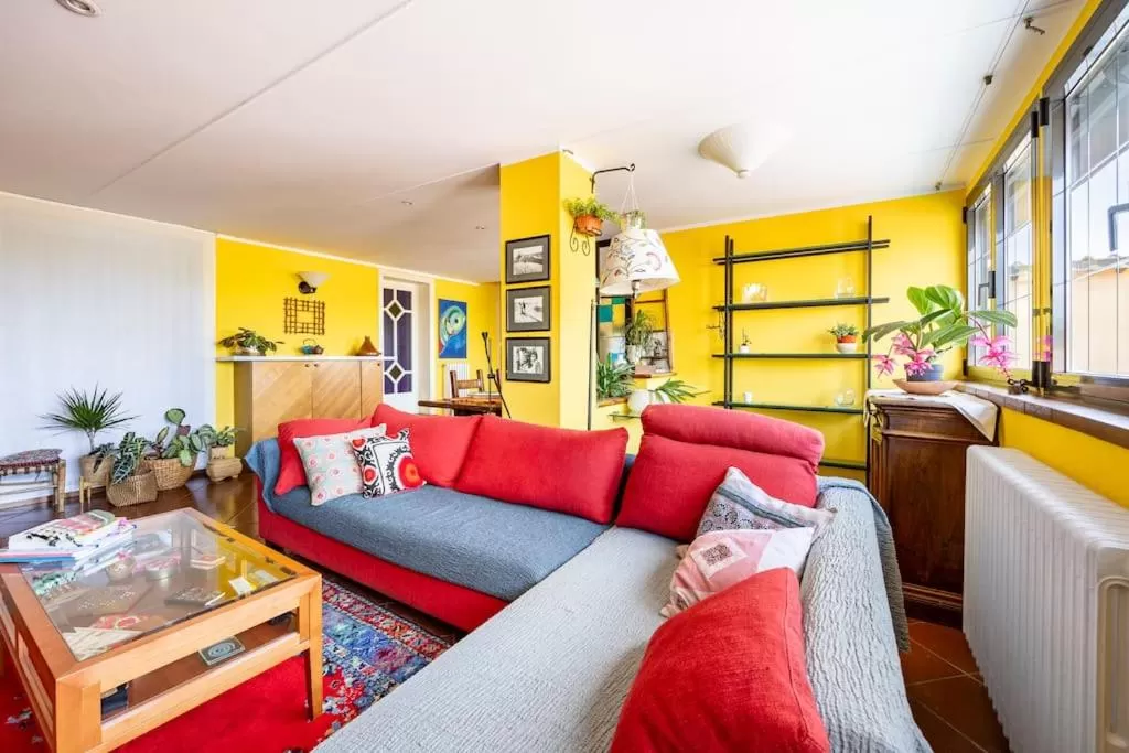 Living room, Seating Area in La casa dell'Adri B&B con camino