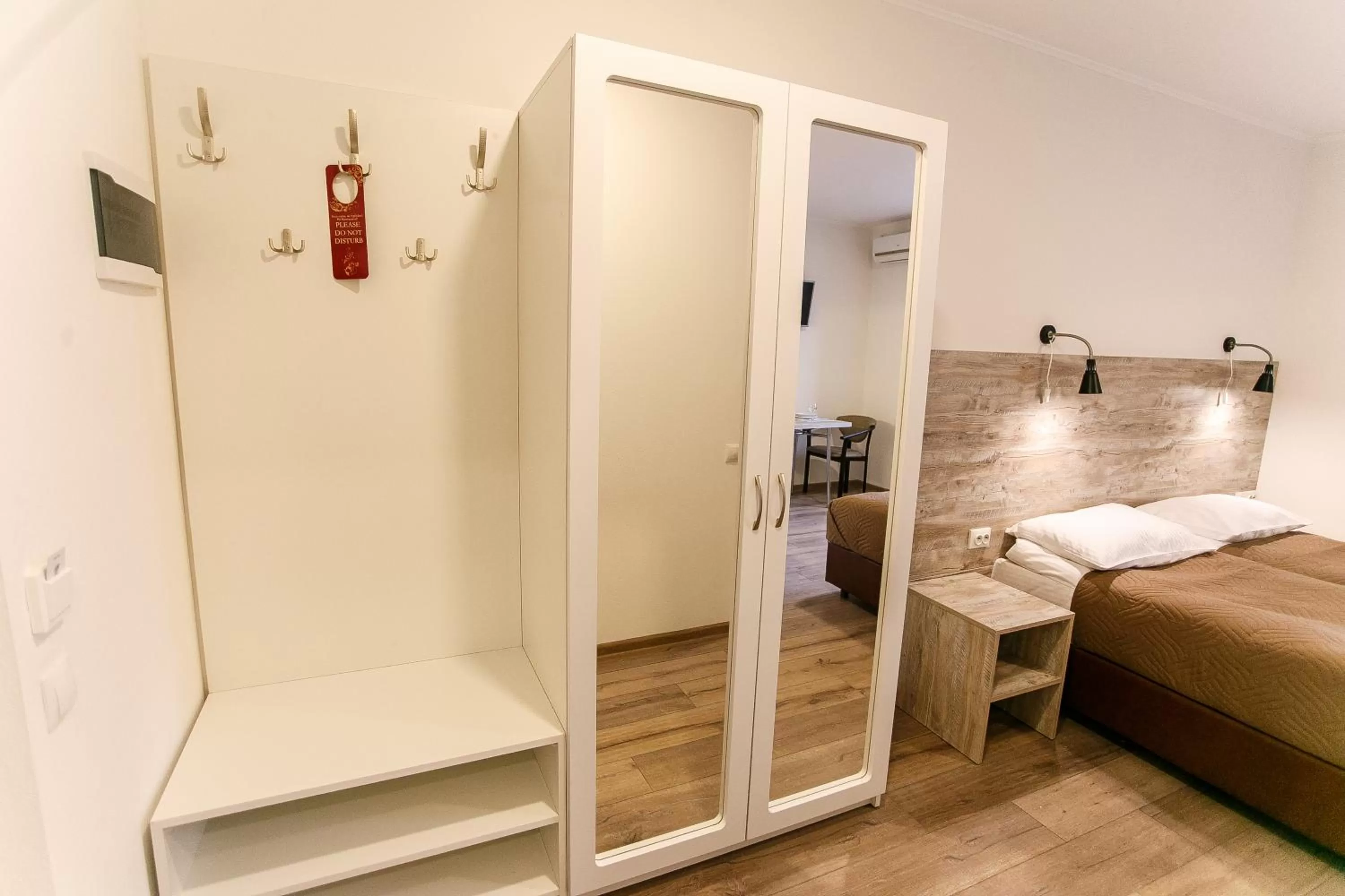 Bedroom, Bathroom in Smart Apart