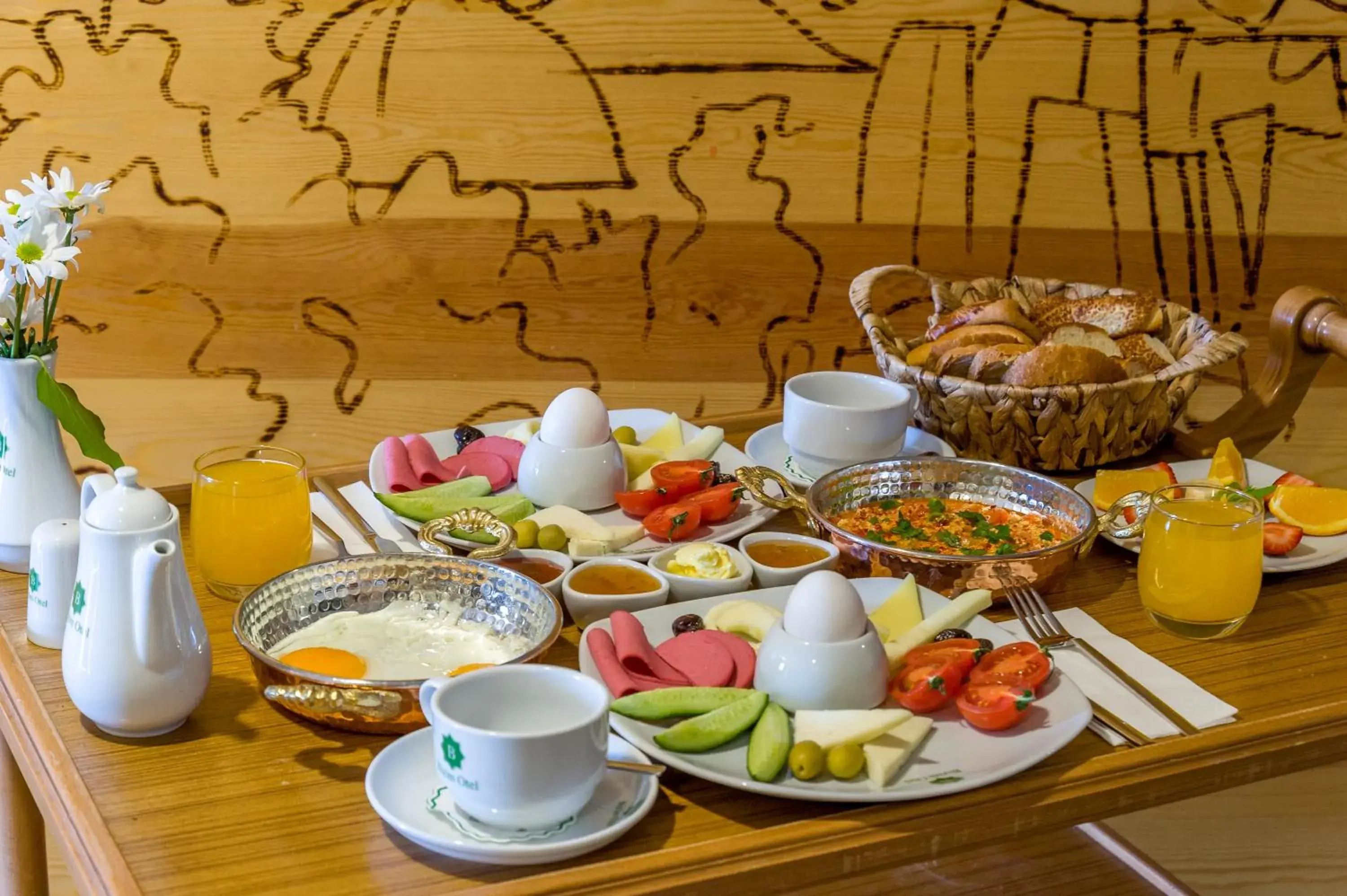 Breakfast in Bizim Hotel
