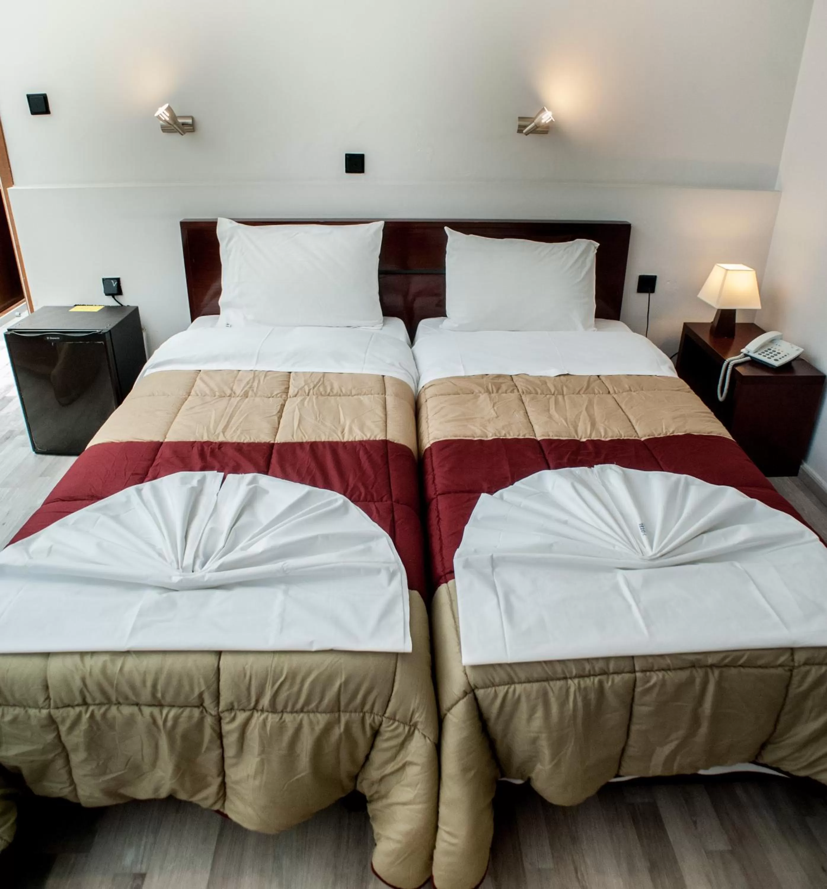 Bedroom, Bed in Hotel Aigli