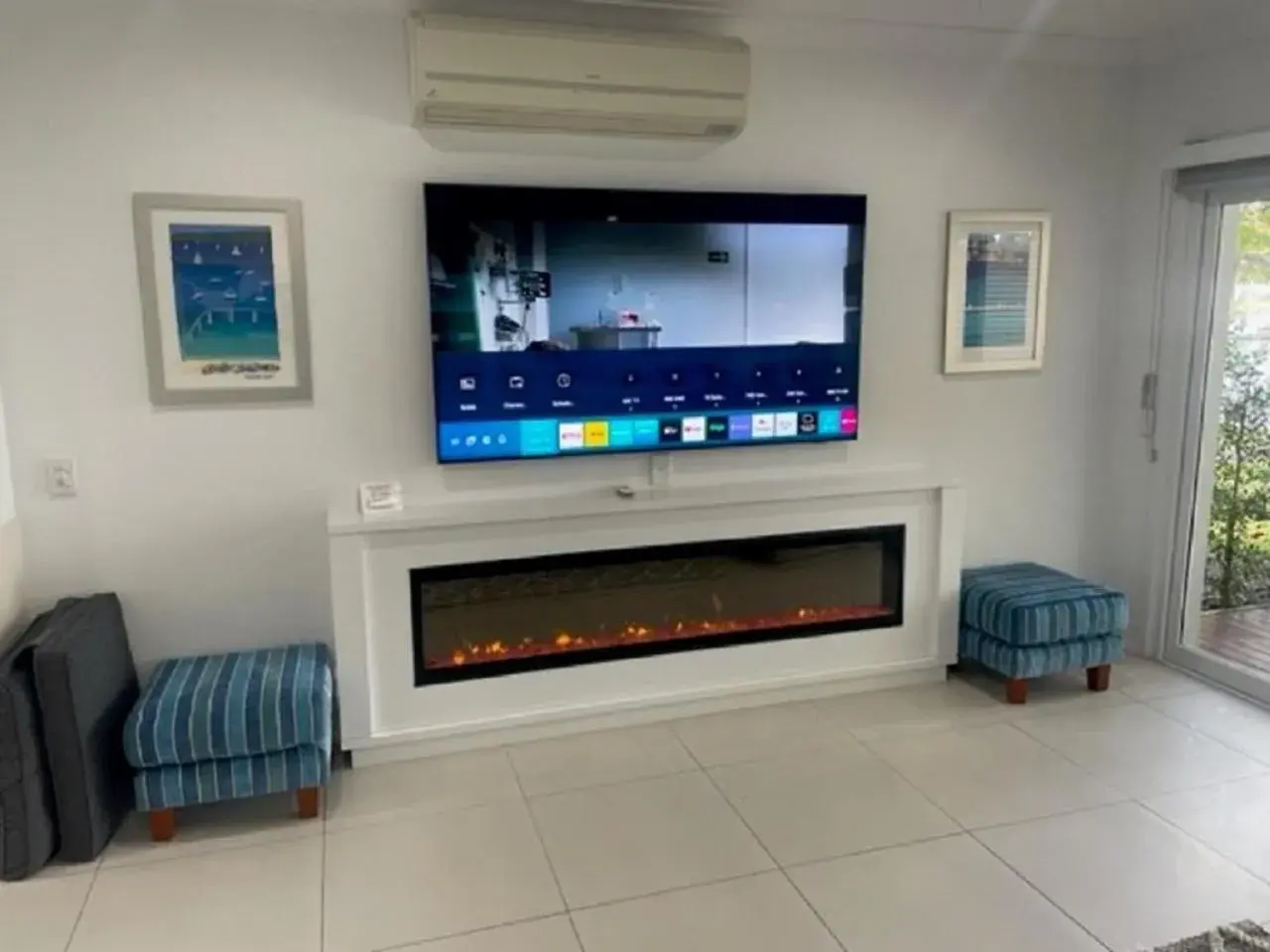 TV/Entertainment Center in Noosa Entrance Waterfront Resort