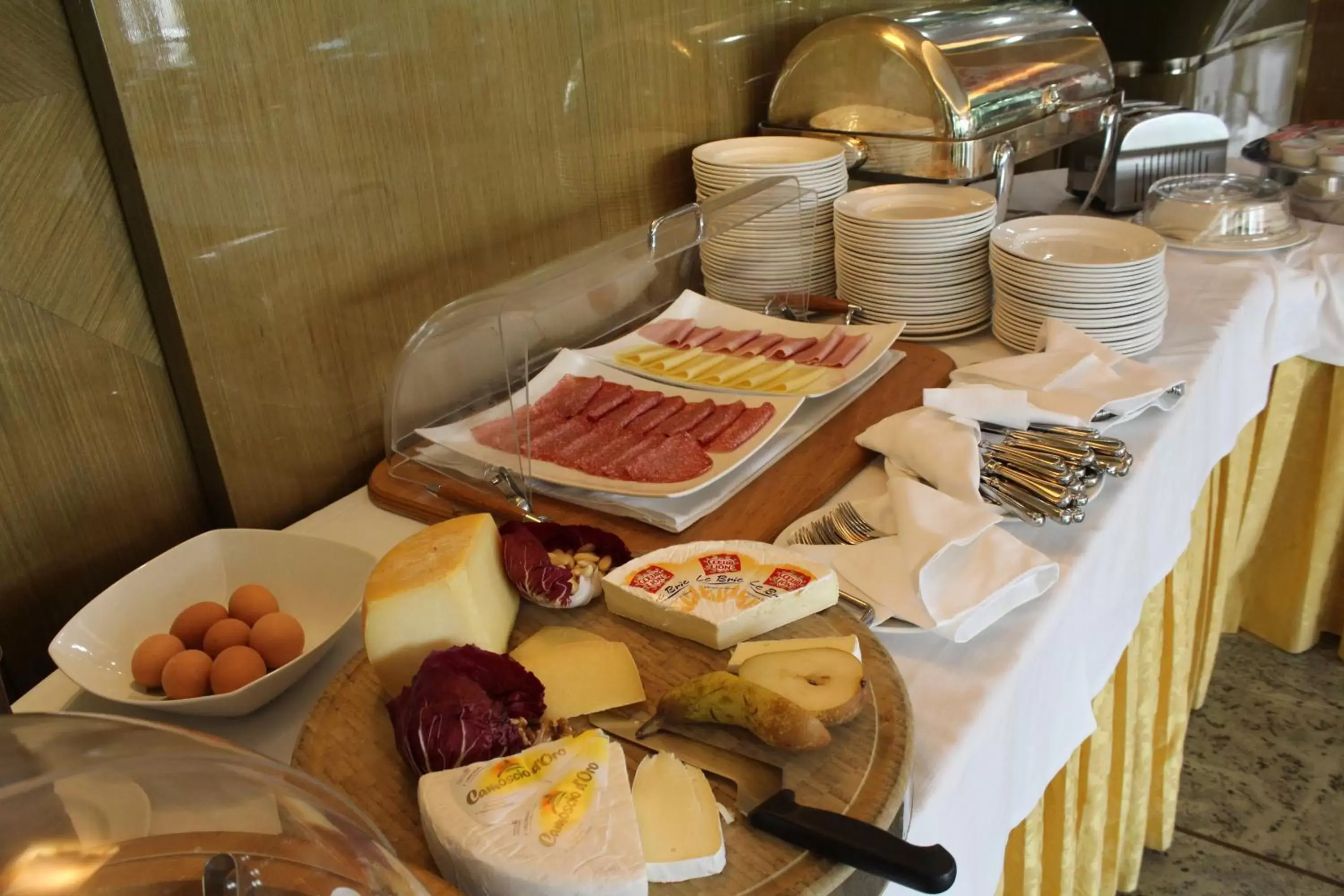 Food close-up, Breakfast in Hotel Royal