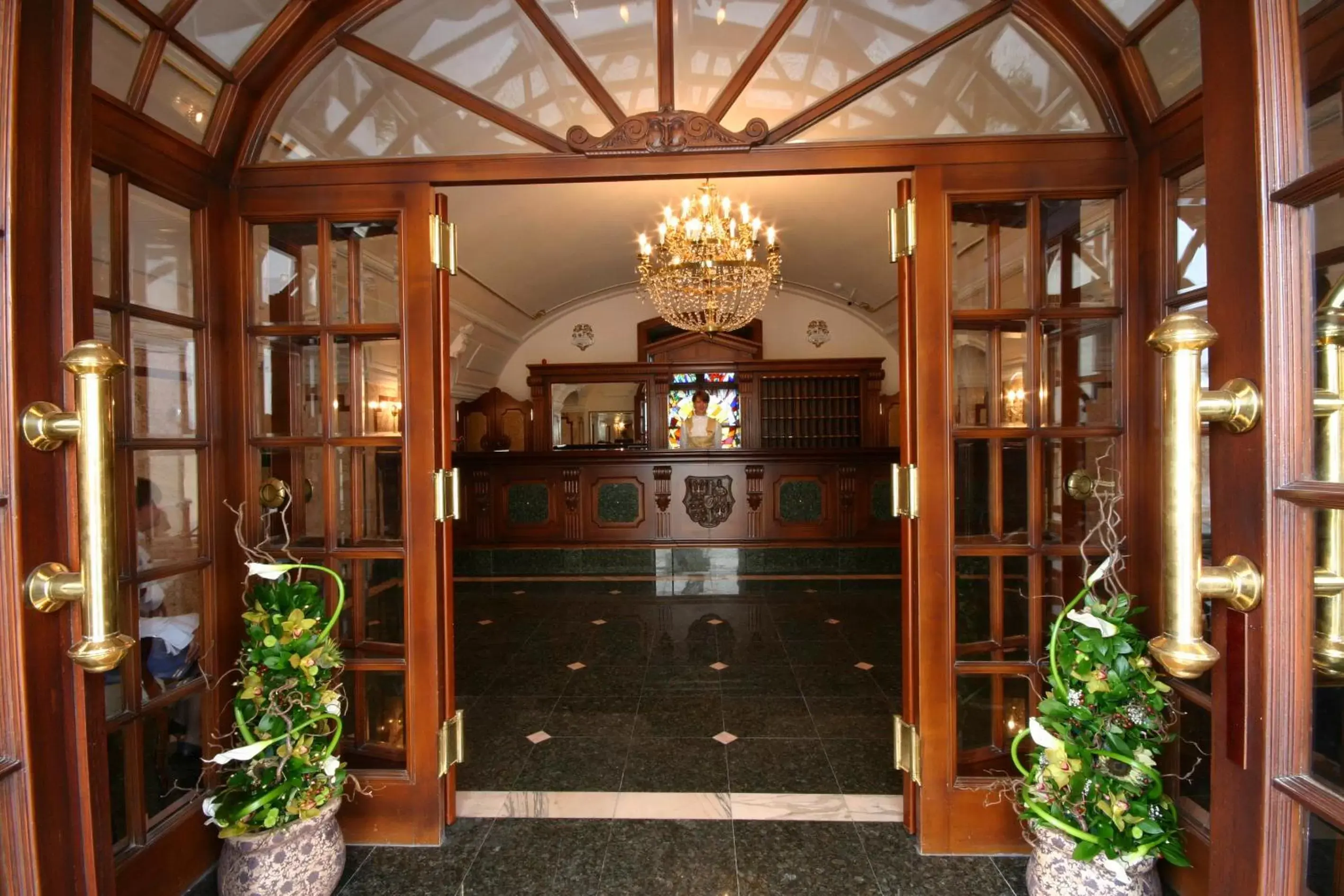 Facade/entrance, Lobby/Reception in Hotel Leopold I