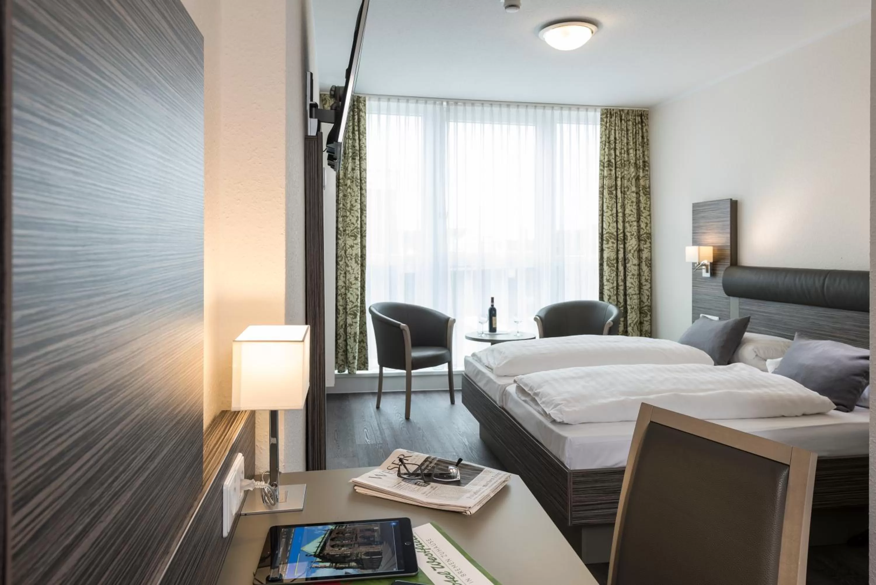 Photo of the whole room, Bed in Hotel Westfalia