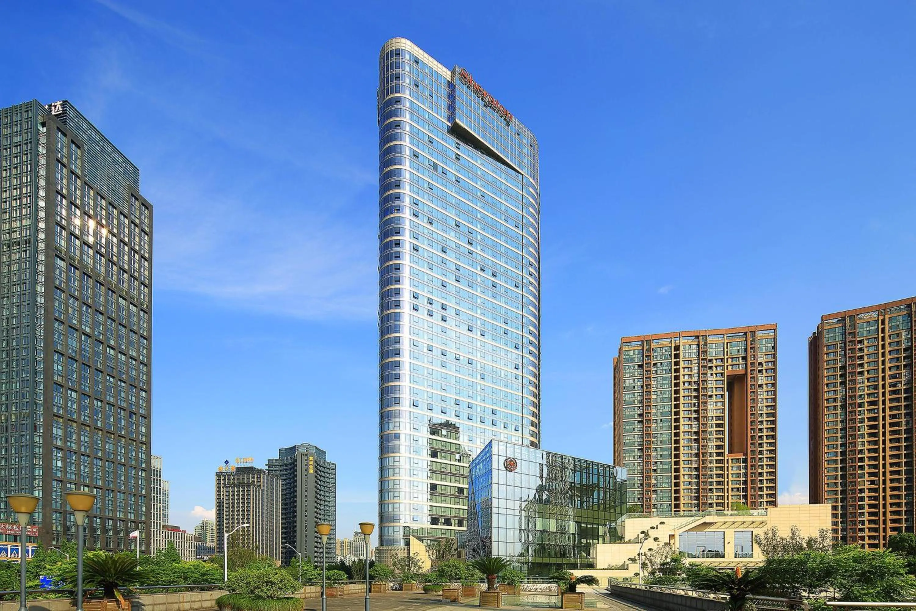 Property building in Sheraton Grand Hangzhou Binjiang Hotel