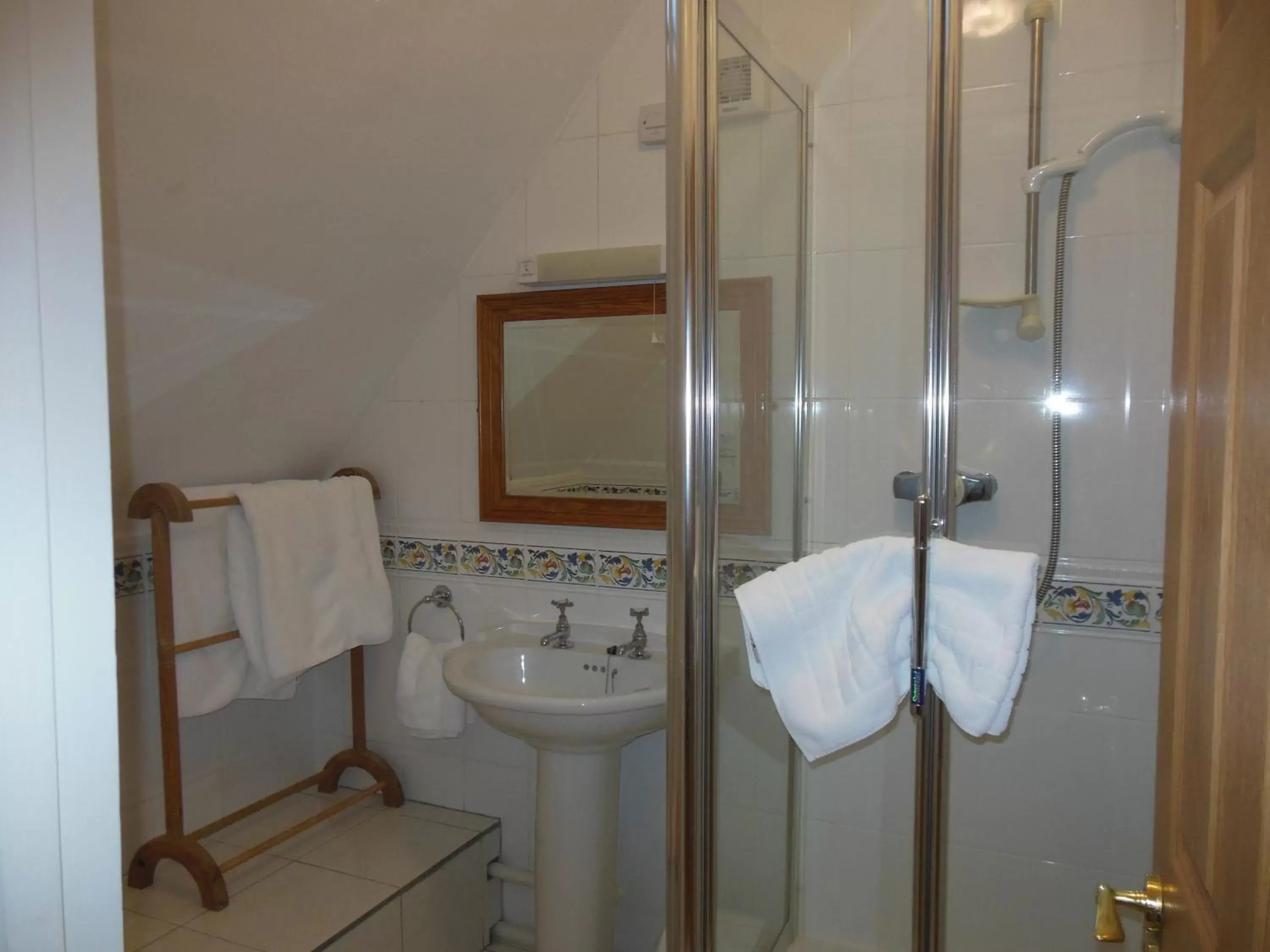 Decorative detail, Bathroom in Highfield Farm