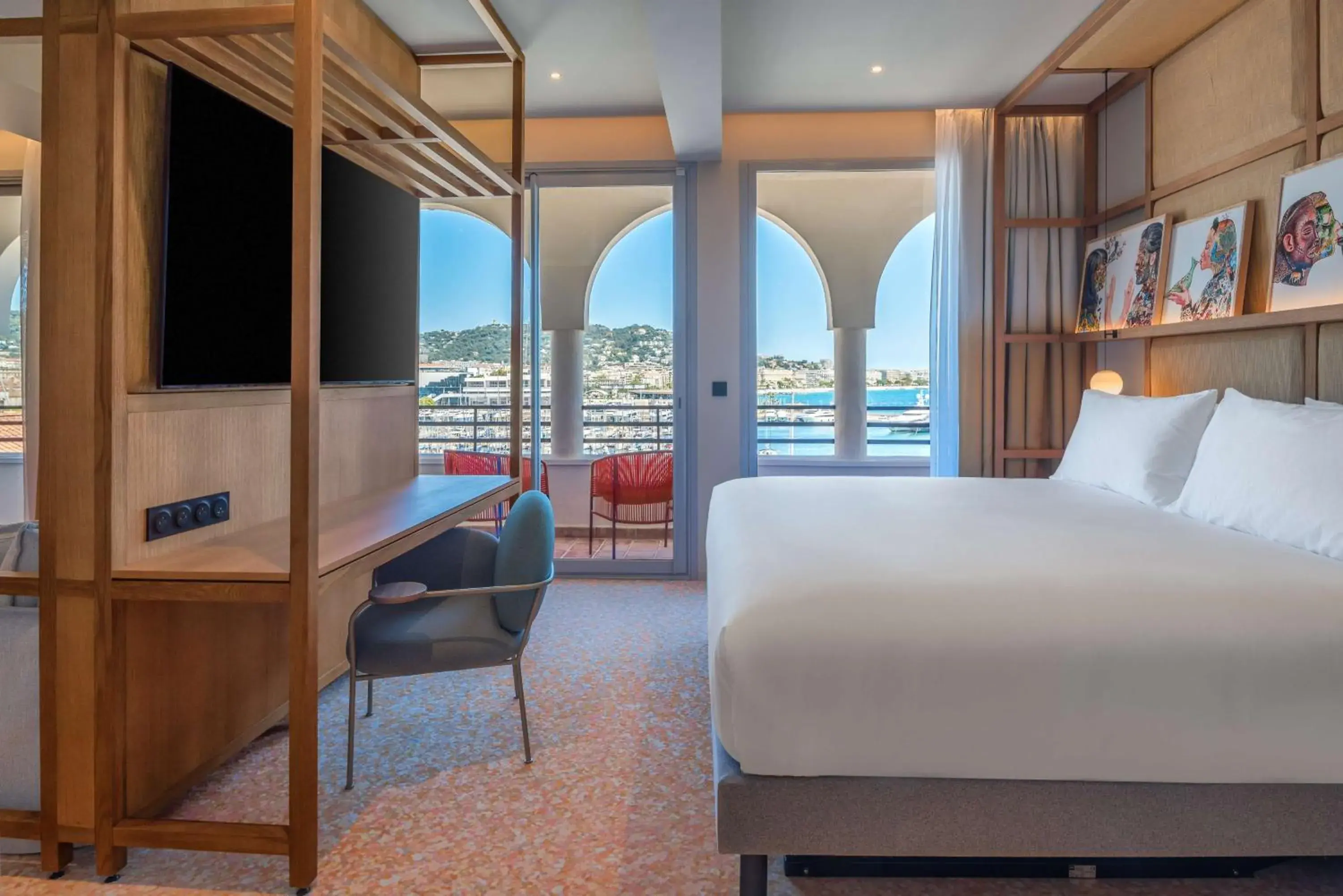 Bedroom in Canopy by Hilton Cannes