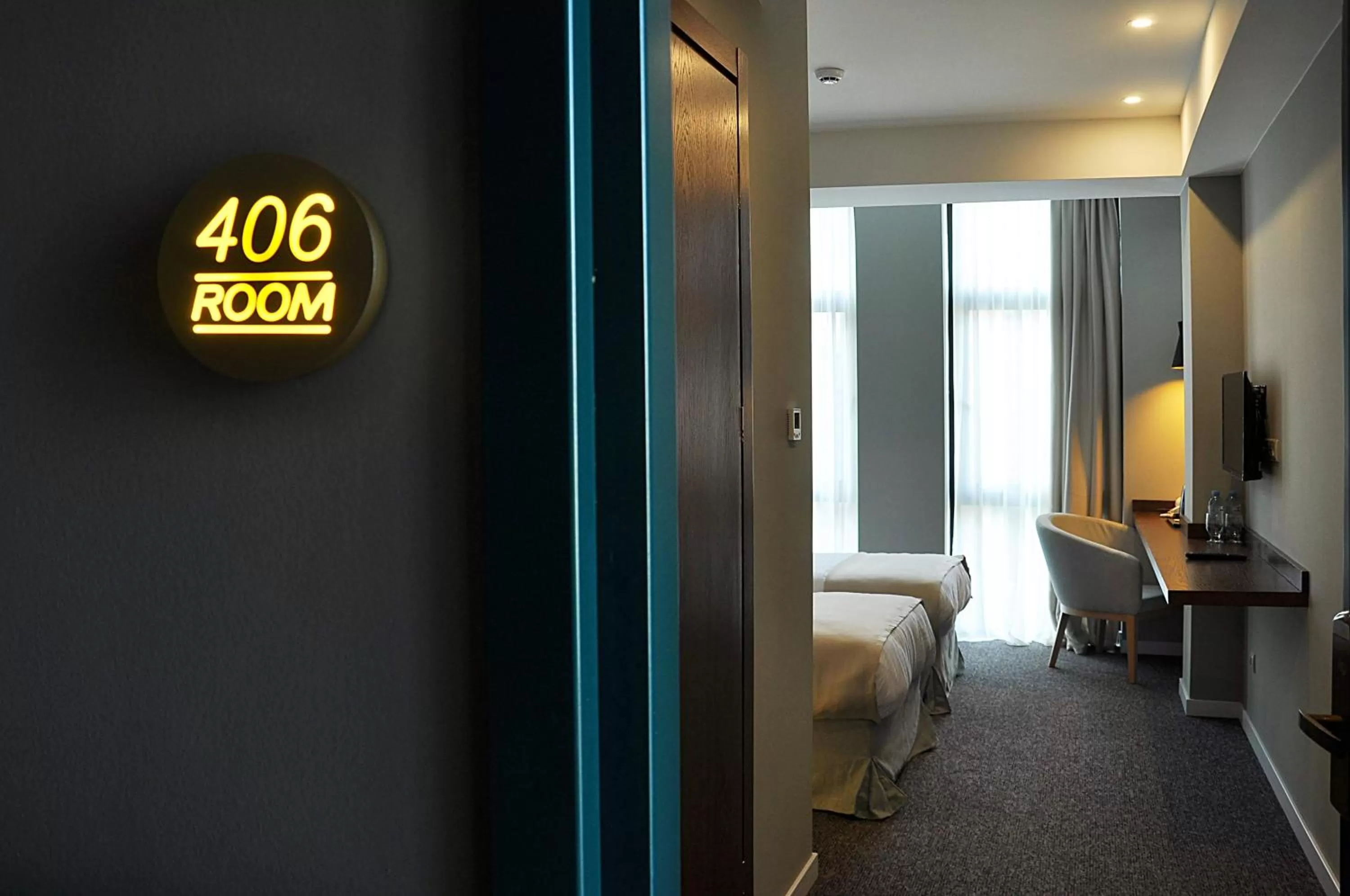 Bedroom, Bed in River View Hotel Tbilisi