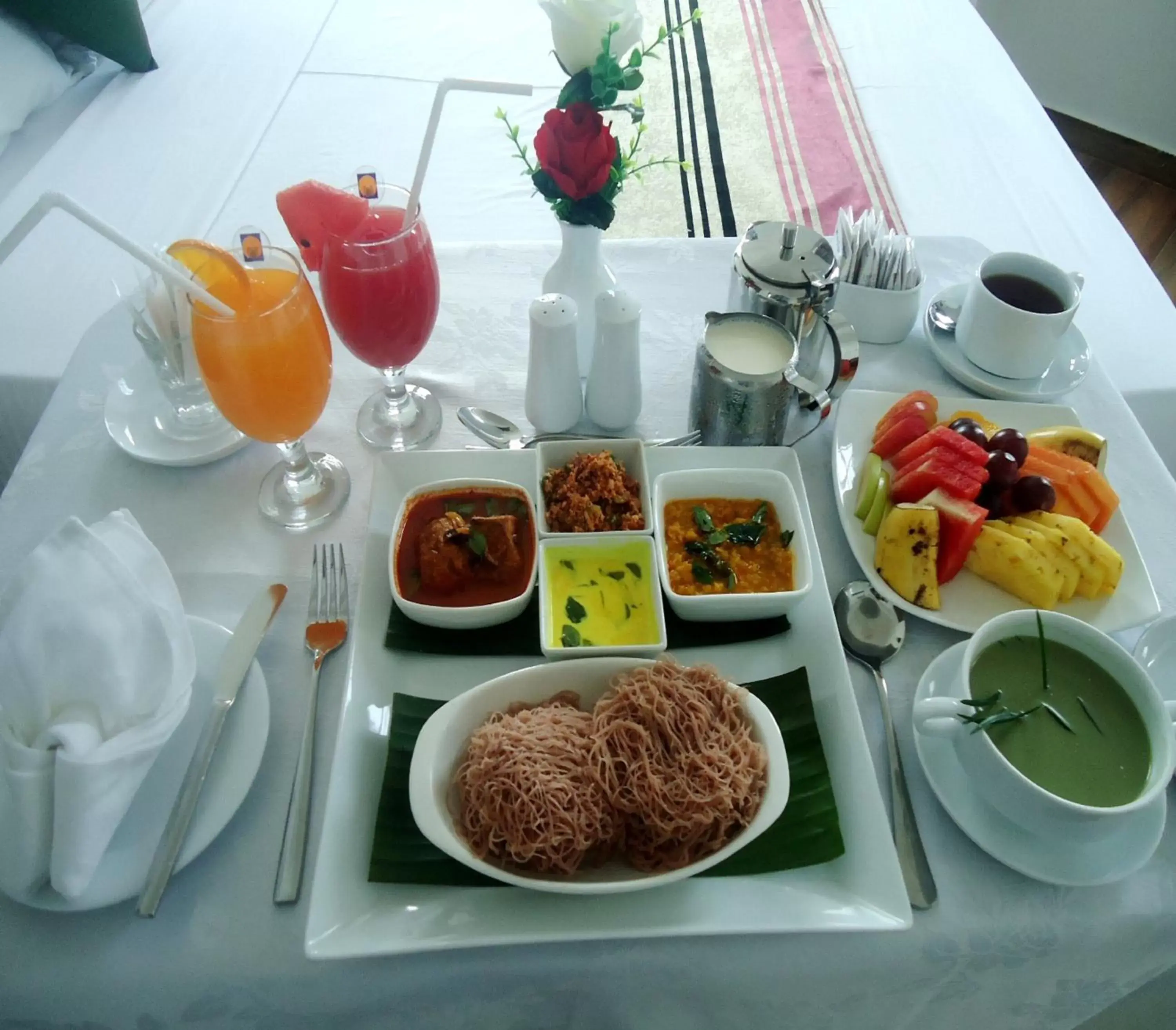 Breakfast in Global Towers Hotel & Apartments