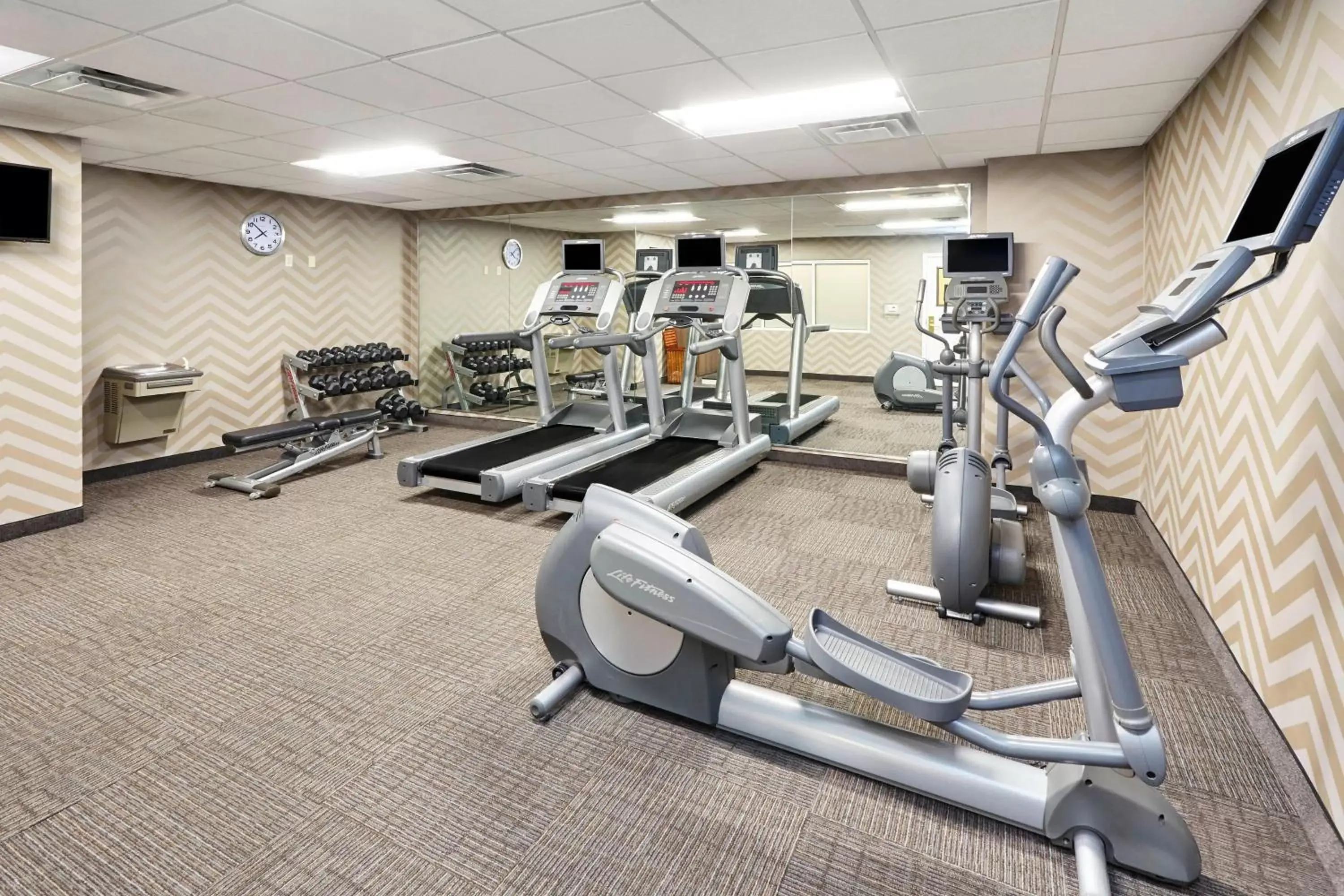 Fitness centre/facilities, Fitness Center/Facilities in Residence Inn by Marriott Chicago Schaumburg/Woodfield Mall