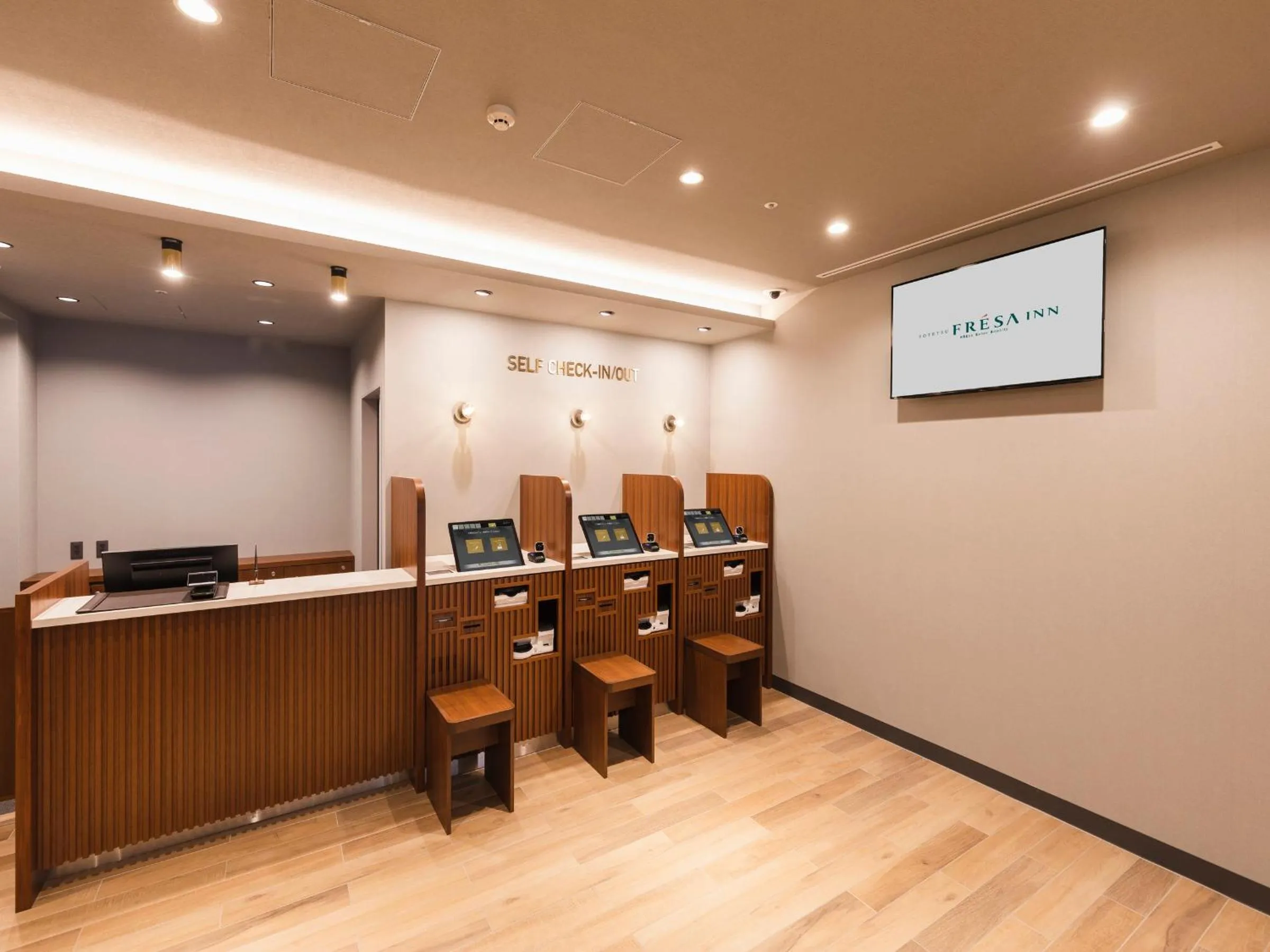 Lobby or reception in Sotetsu Fresa Inn Daimon