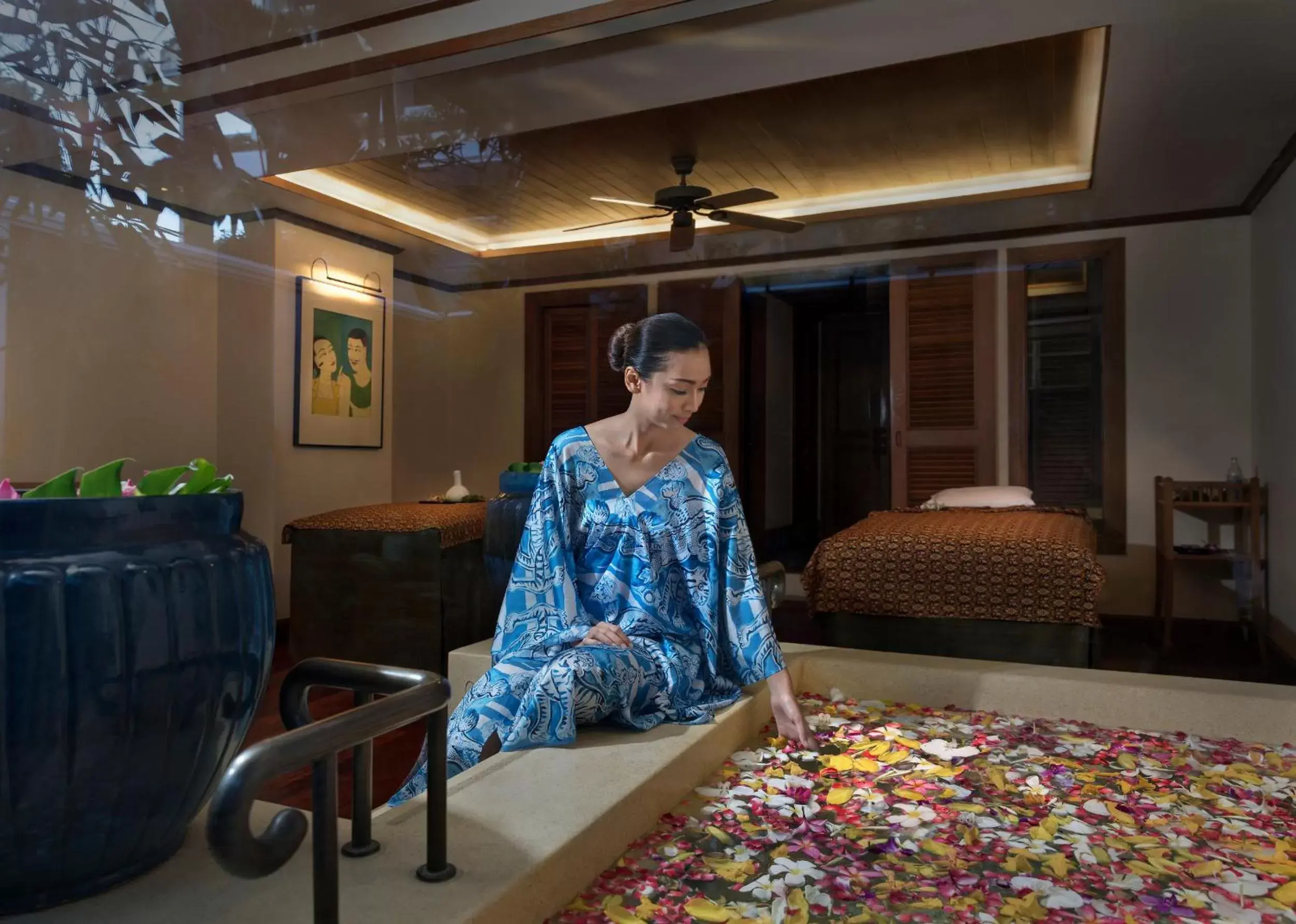 Spa and wellness centre/facilities, Bed in Anantara Riverside Bangkok Resort Spa and wellness centre/facilities, Bed in Anantara Riverside Bangkok Resort