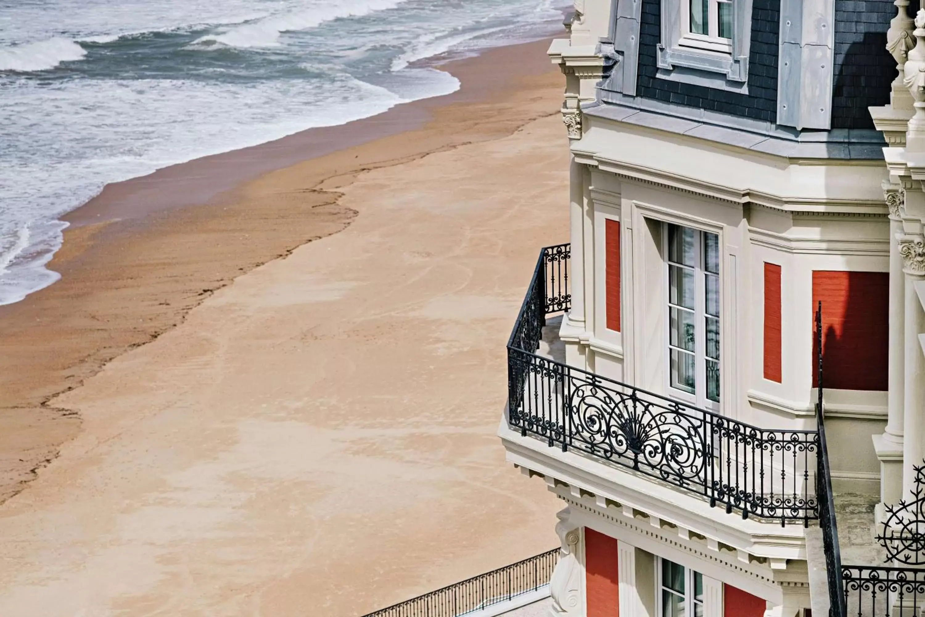 Beach in Hôtel du Palais Biarritz, in The Unbound Collection by Hyatt