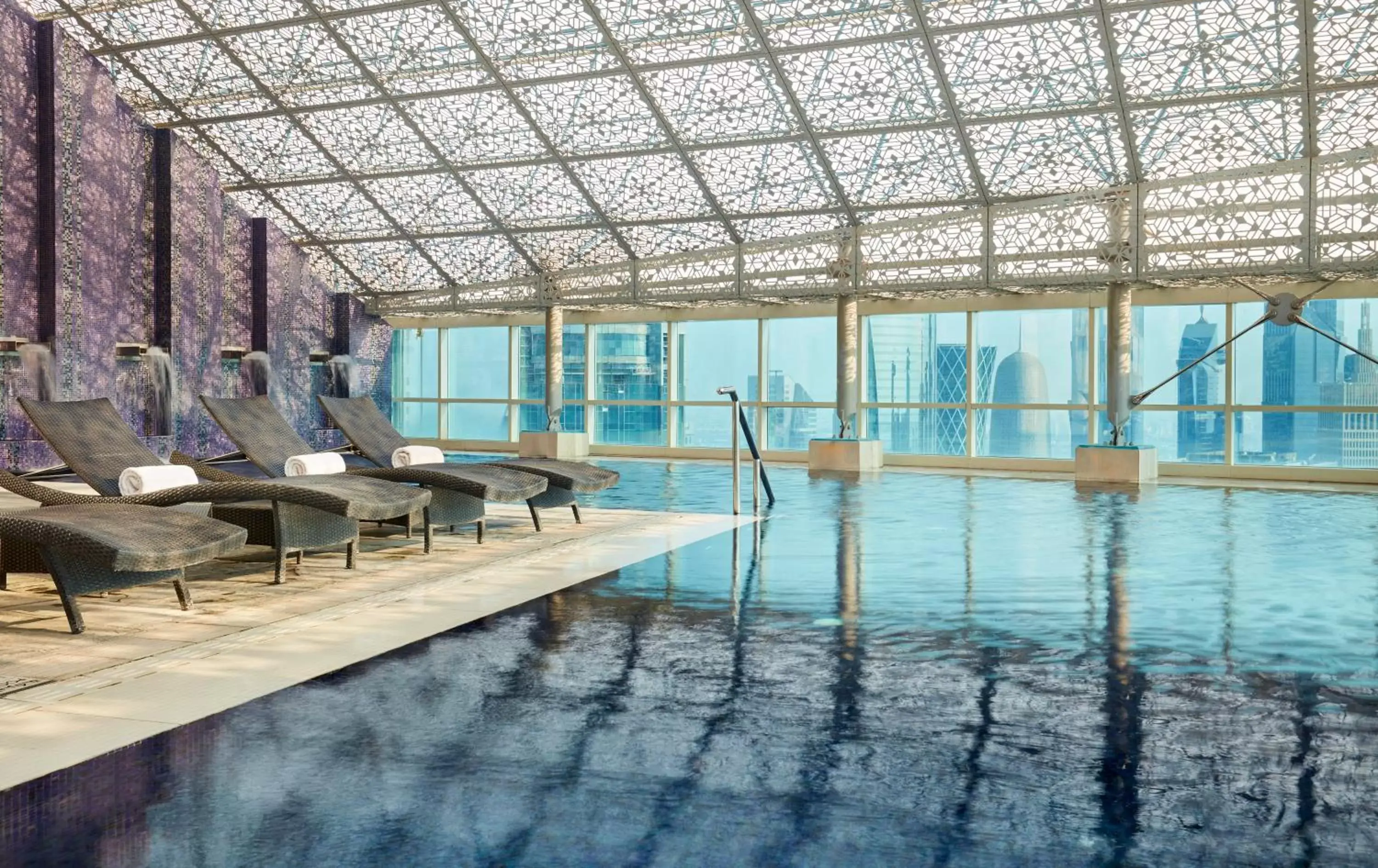 Swimming pool in InterContinental Doha The City by IHG Swimming pool in InterContinental Doha The City by IHG
