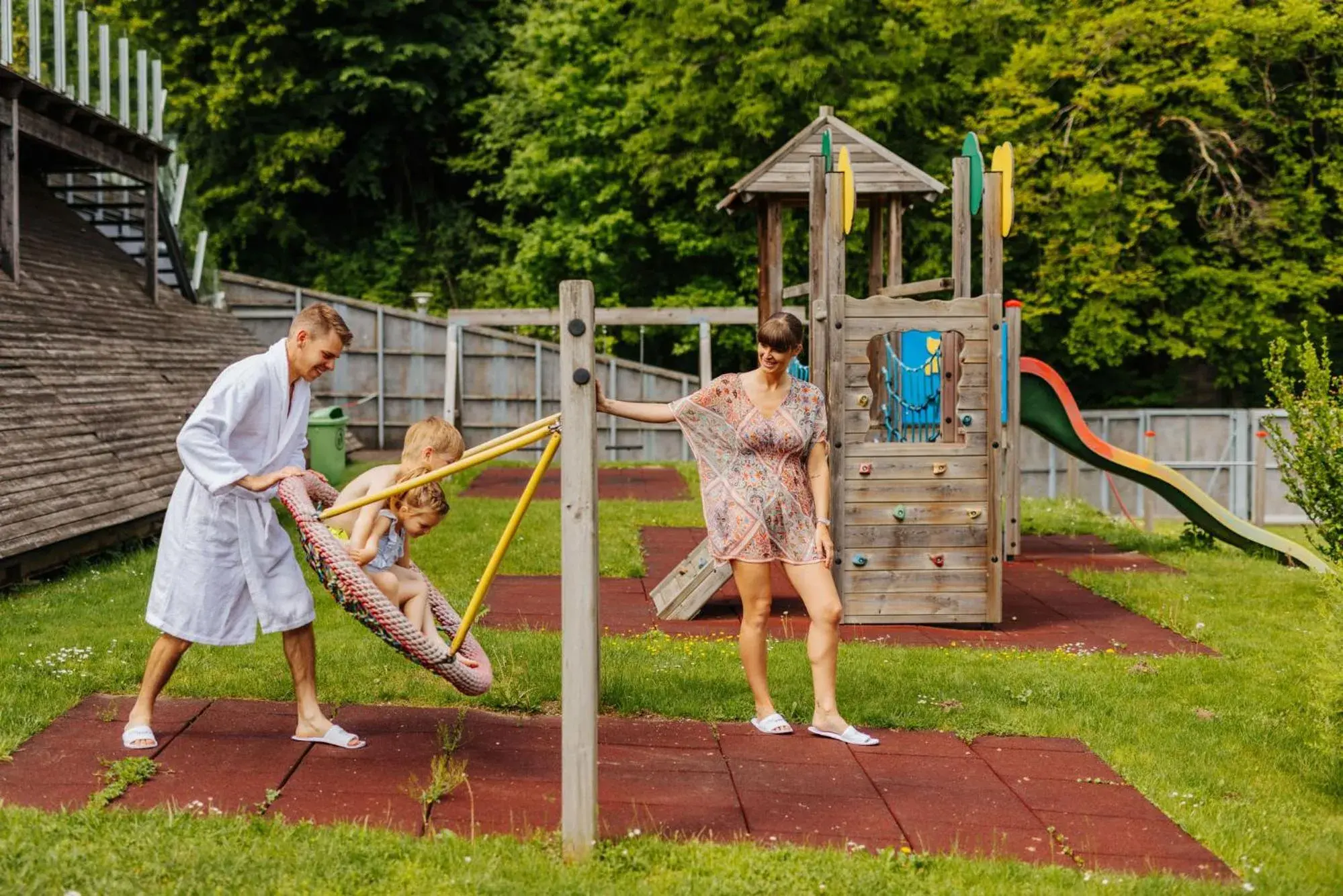 Children play ground, Children's Play Area in Thermenhotel Karawankenhof