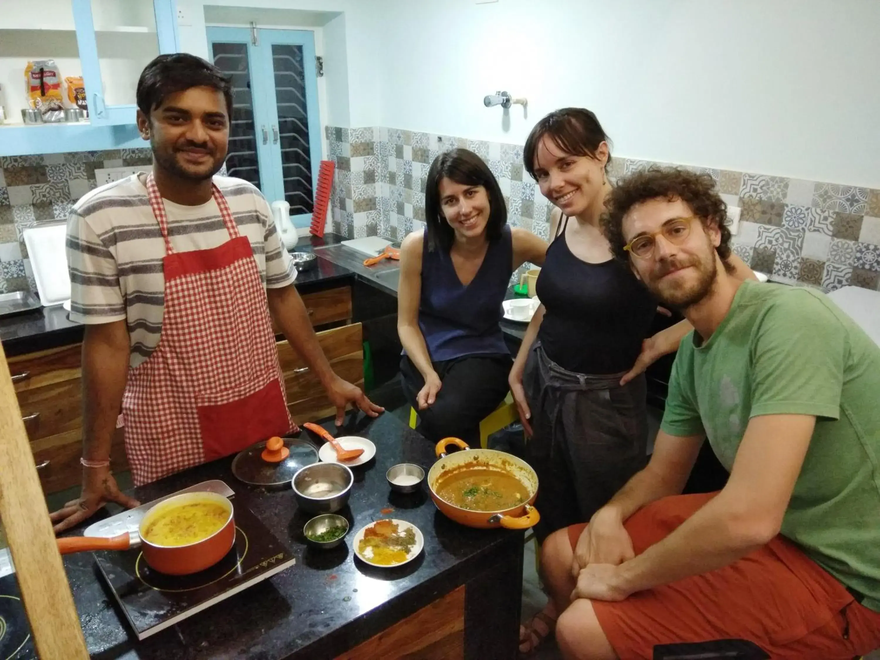 People in Jaipur Jantar Hostel