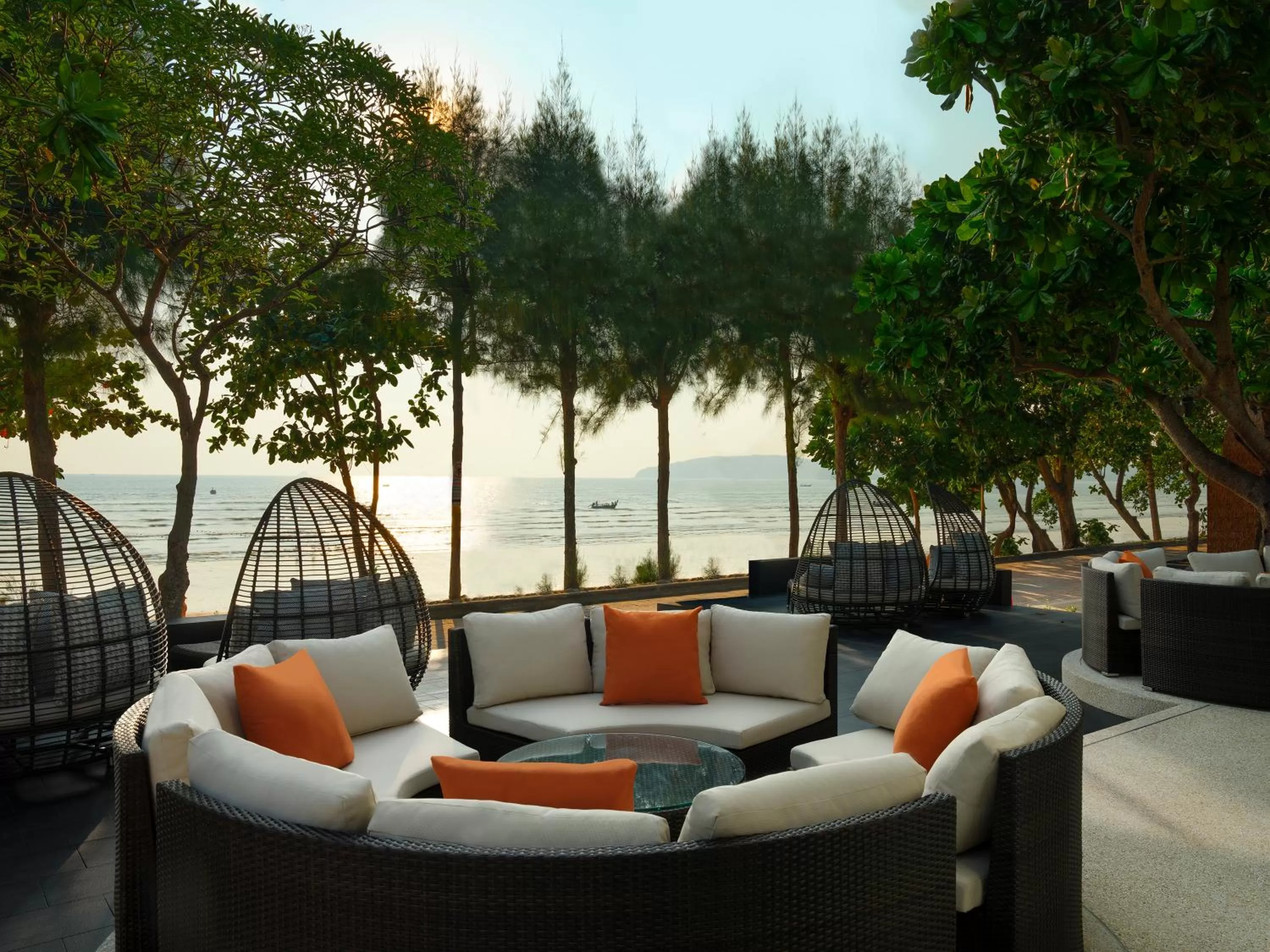 Patio in Aonang Villa Resort I Beach Front