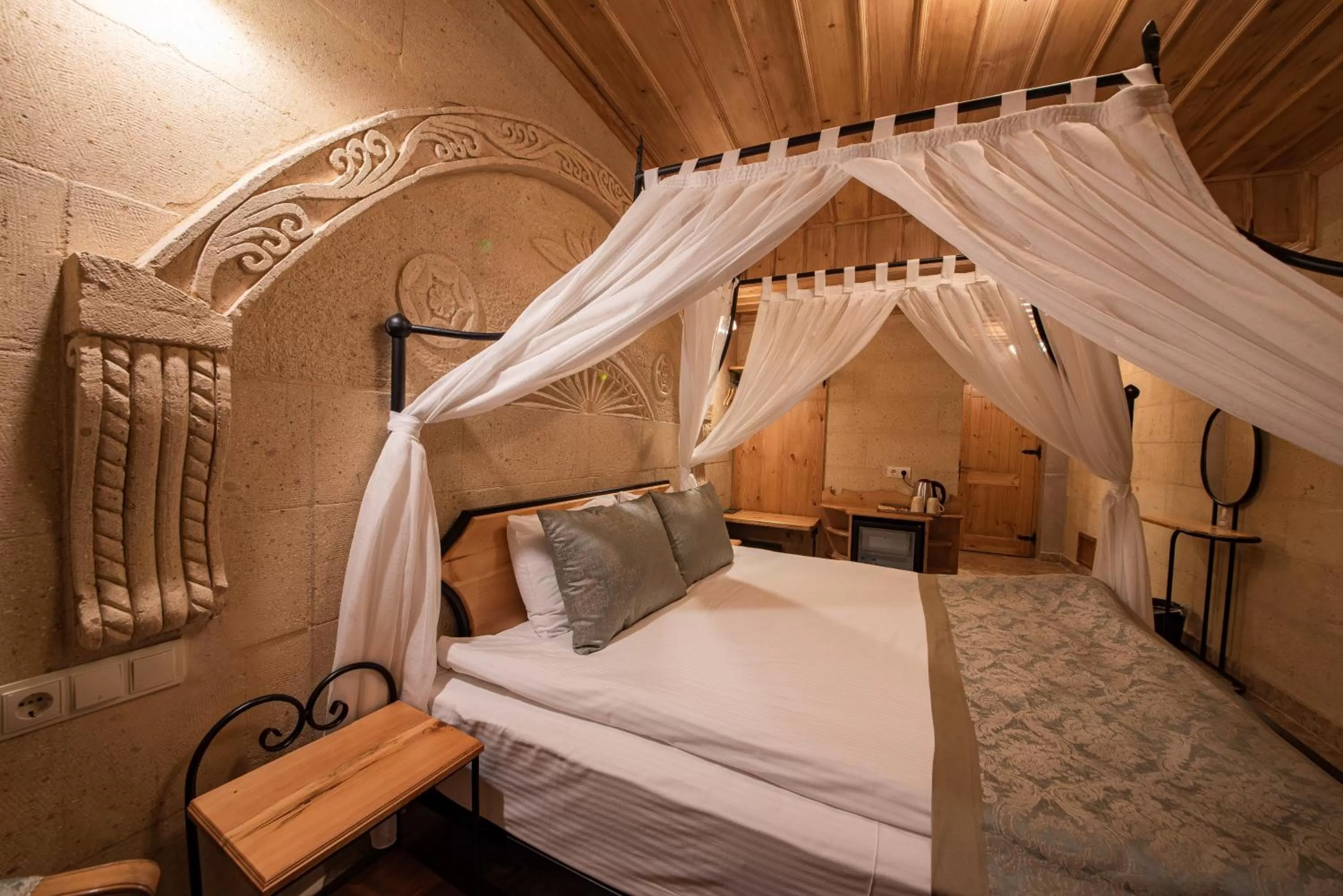 Bed in Cratus Stone Palace