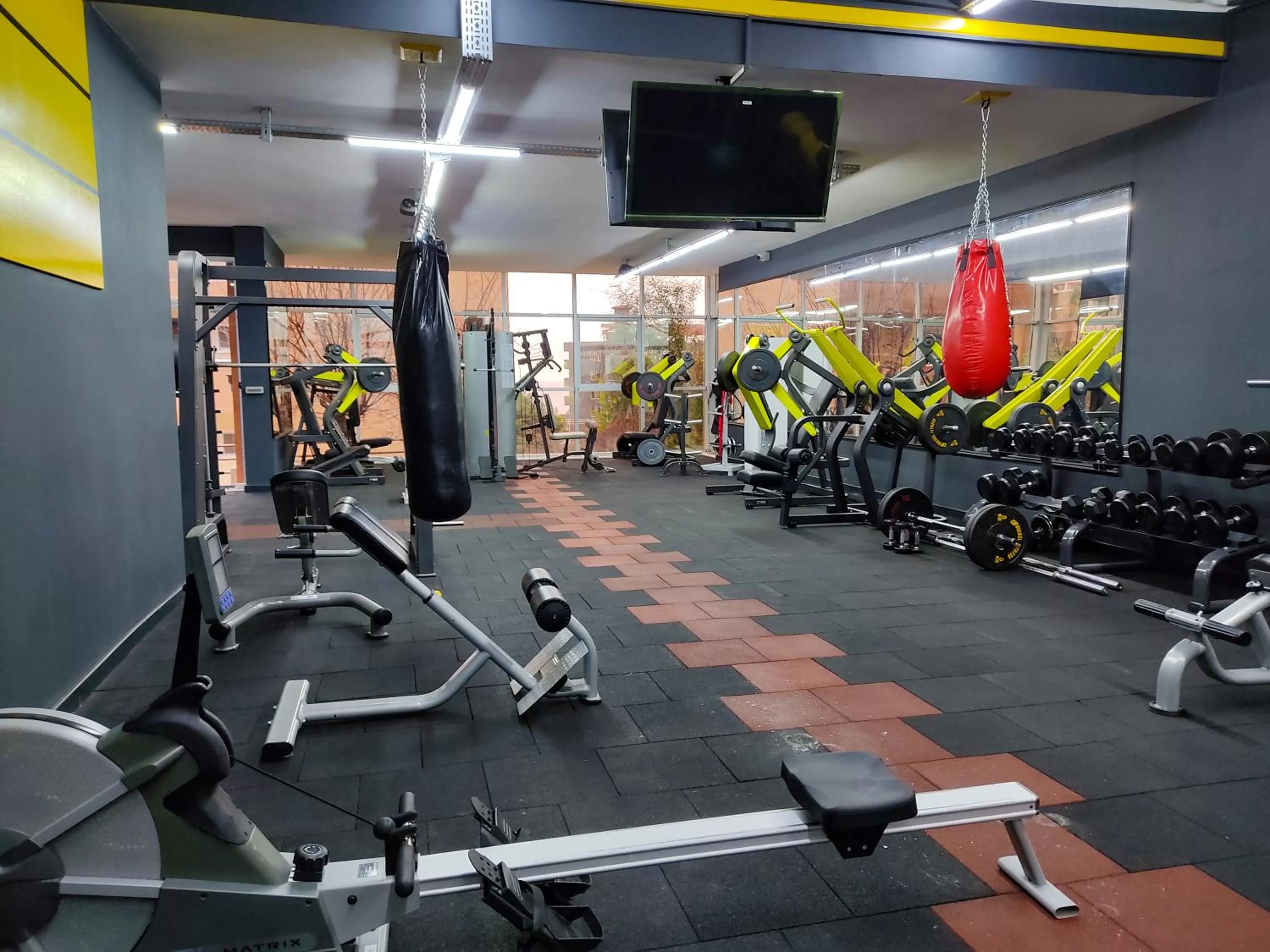 Fitness centre/facilities in 07 Group Hotel