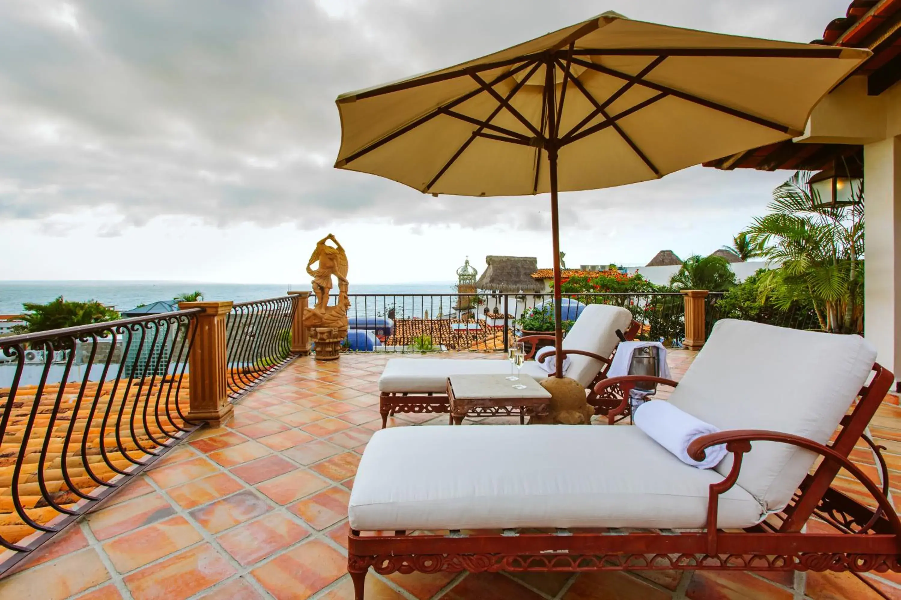 Patio in Hacienda San Angel