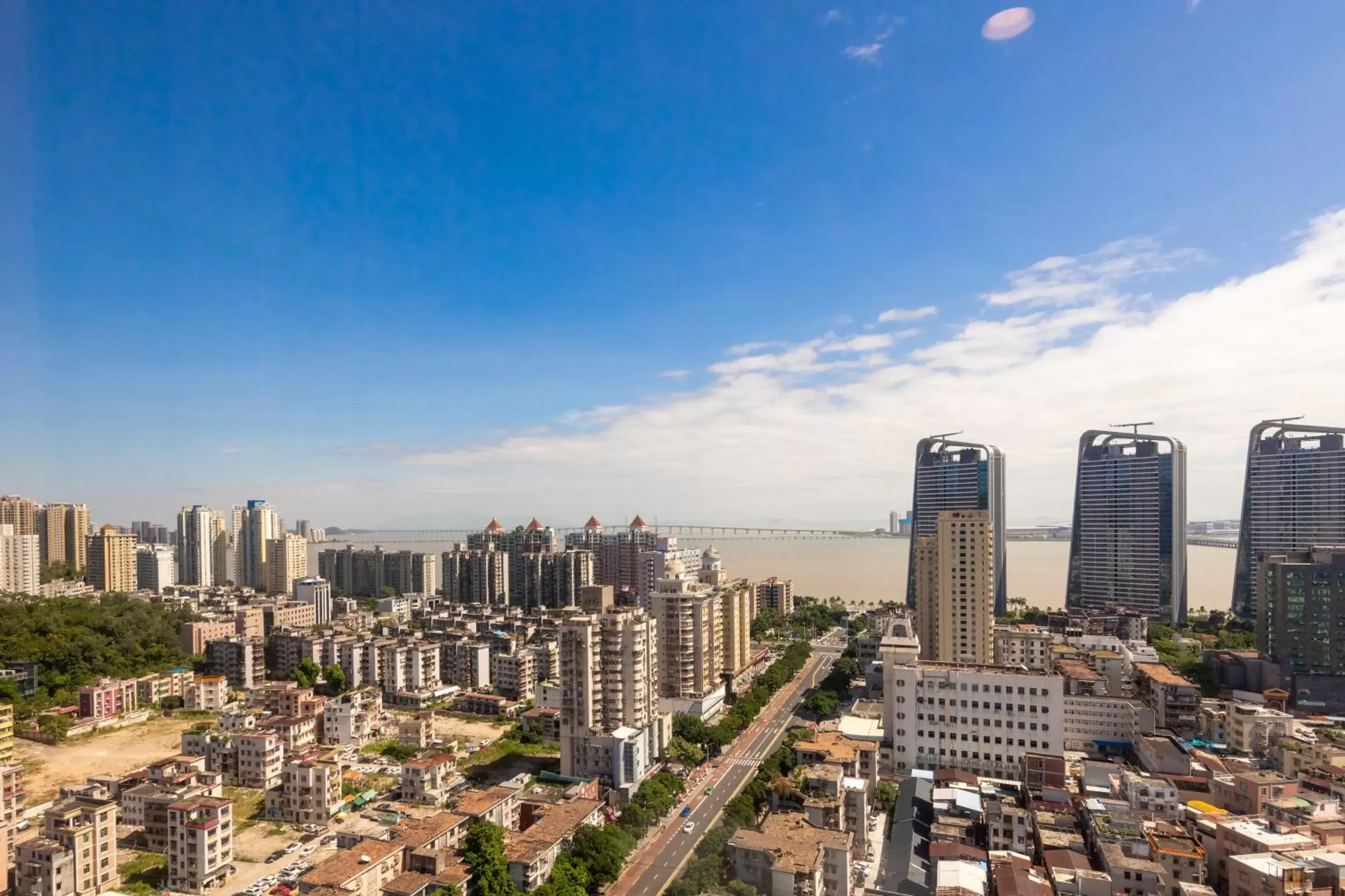 Property building, Bird's-eye View in Guangdong Hotel (Zhuhai)