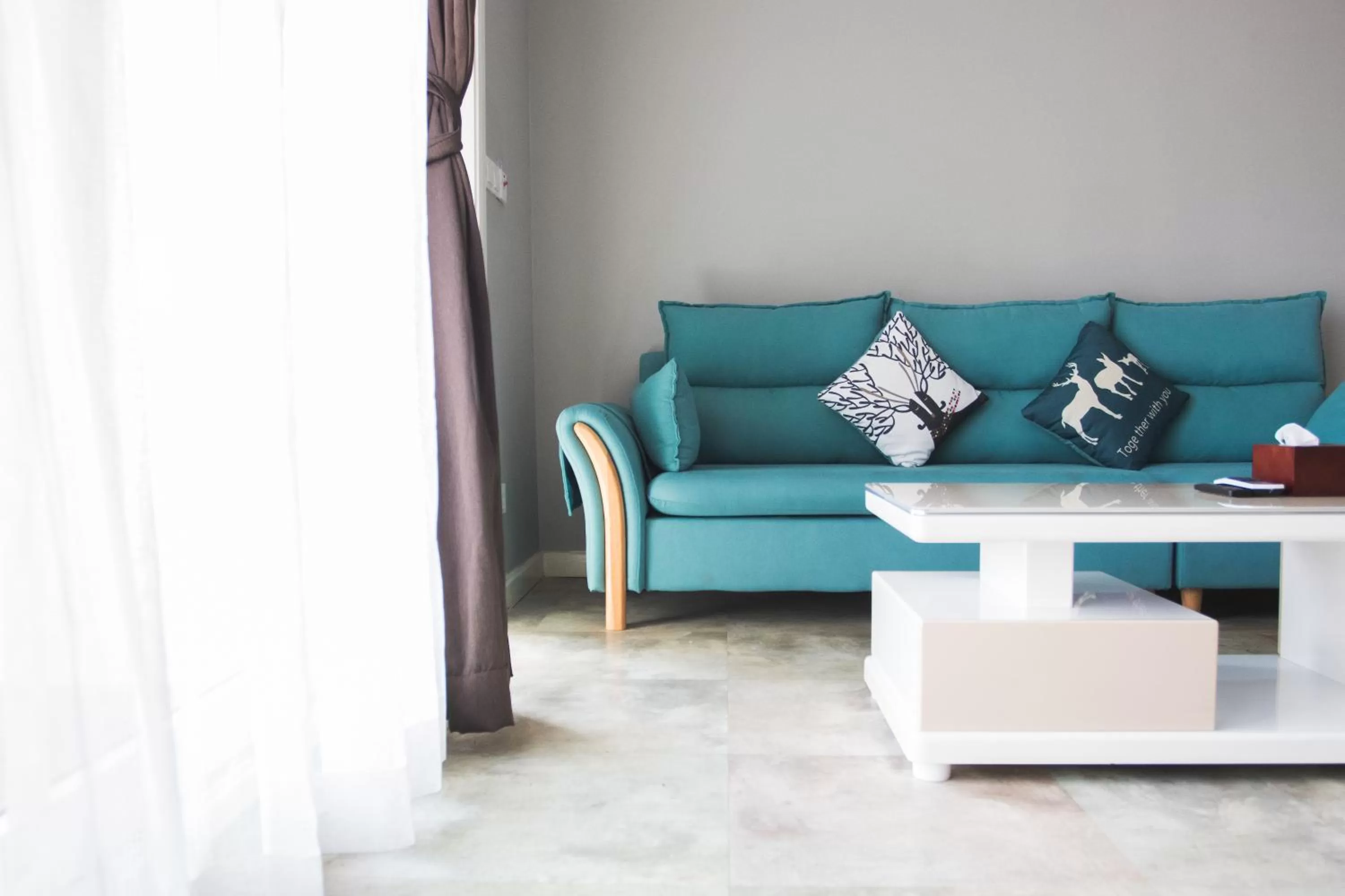 Seating area in Cambodian Country Club