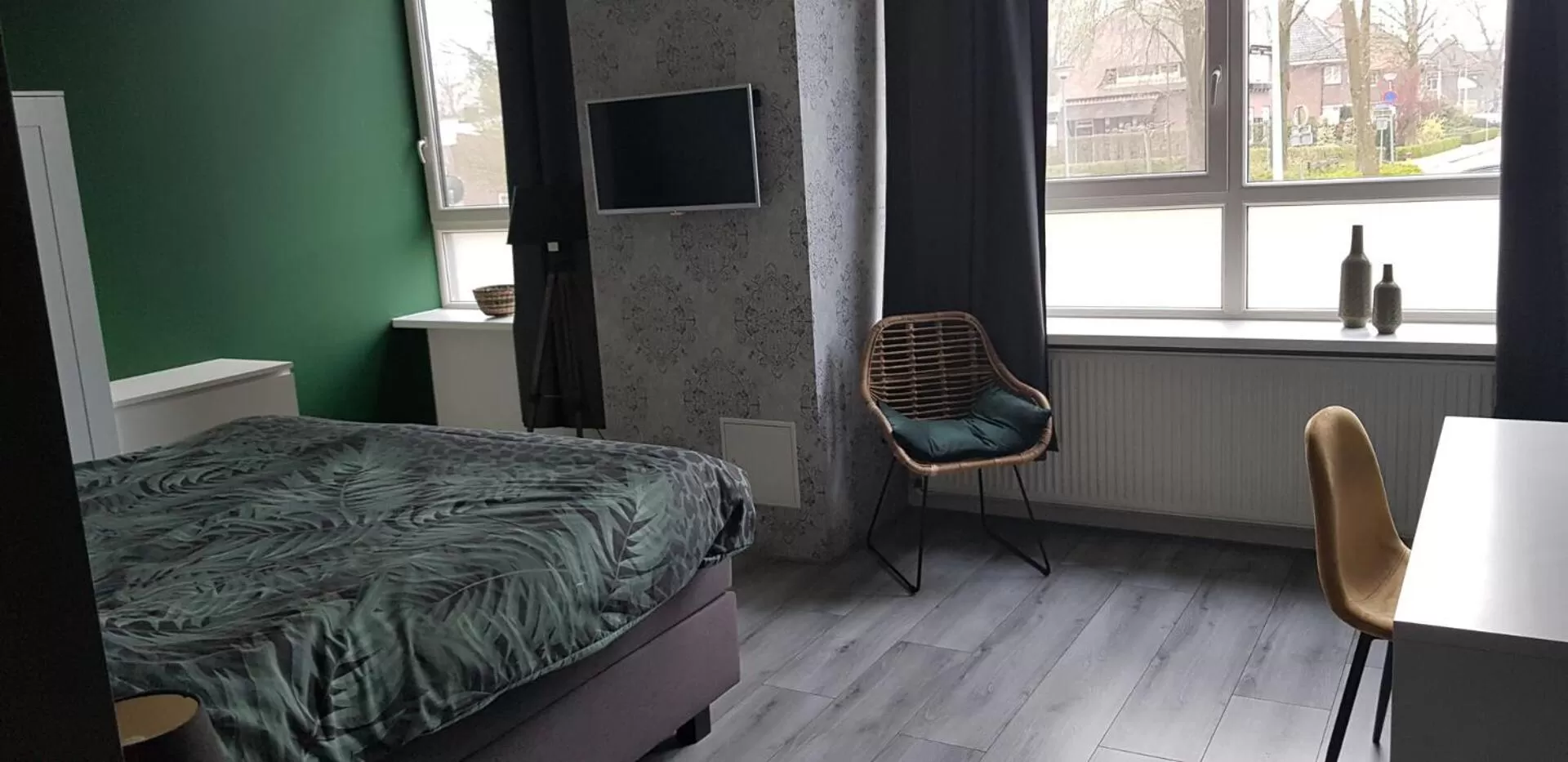 Bed in B&B de Wilhelminaschool