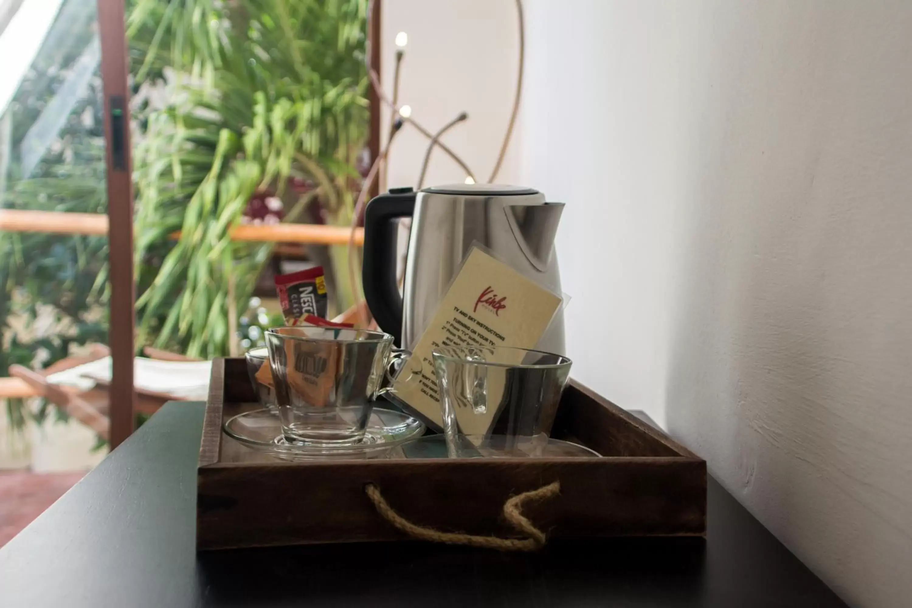 Coffee/tea facilities in Hotel Kinbe