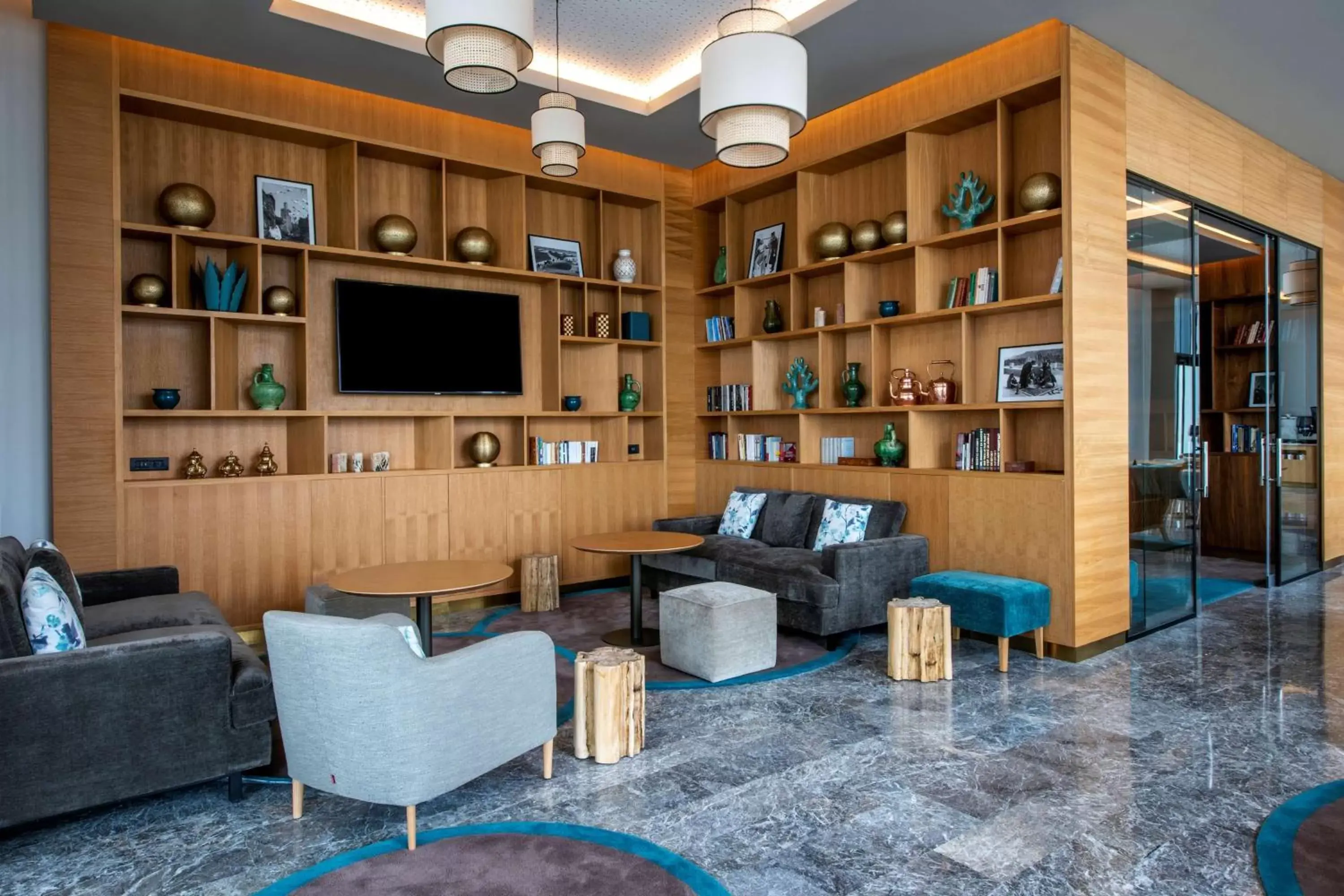 Lounge or bar in Hyatt Regency Taghazout Lounge or bar in Hyatt Regency Taghazout