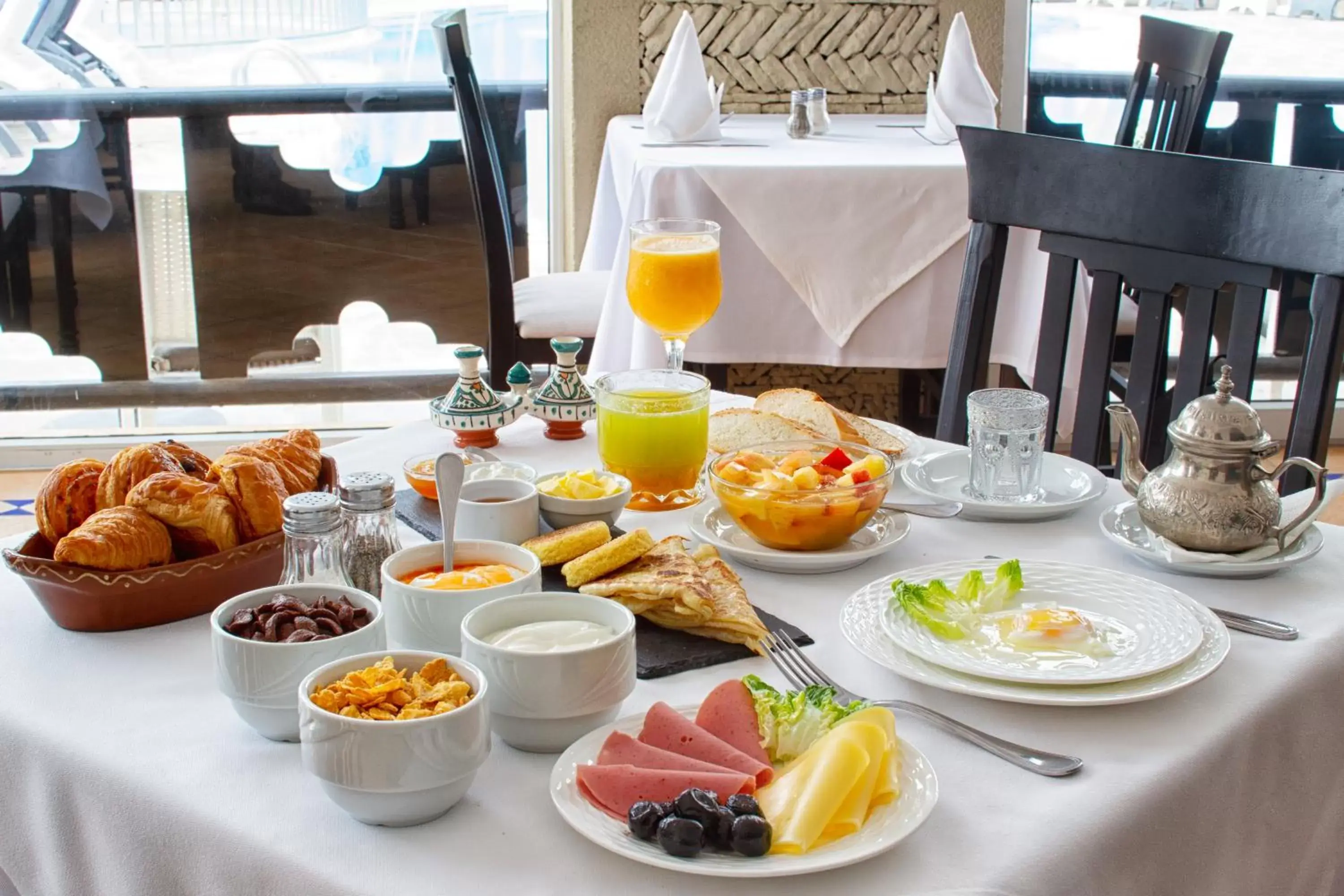 Food and drinks, Breakfast in Odyssee Park Hotel