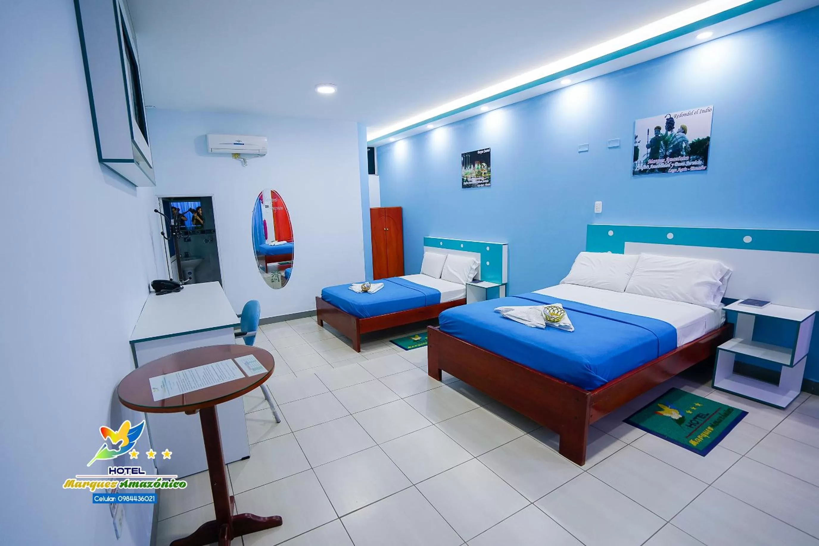 Photo of the whole room, Bed in Hotel Marques Amazonico